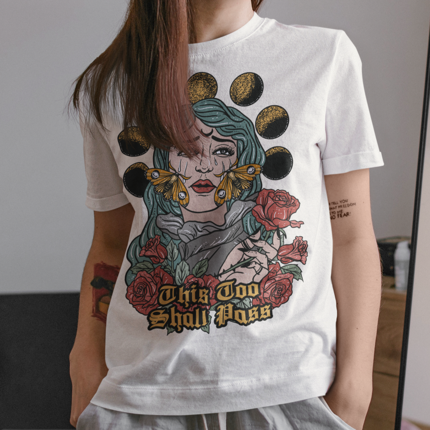 « THIS TOO SHALL PASS » UNISEX TEE
