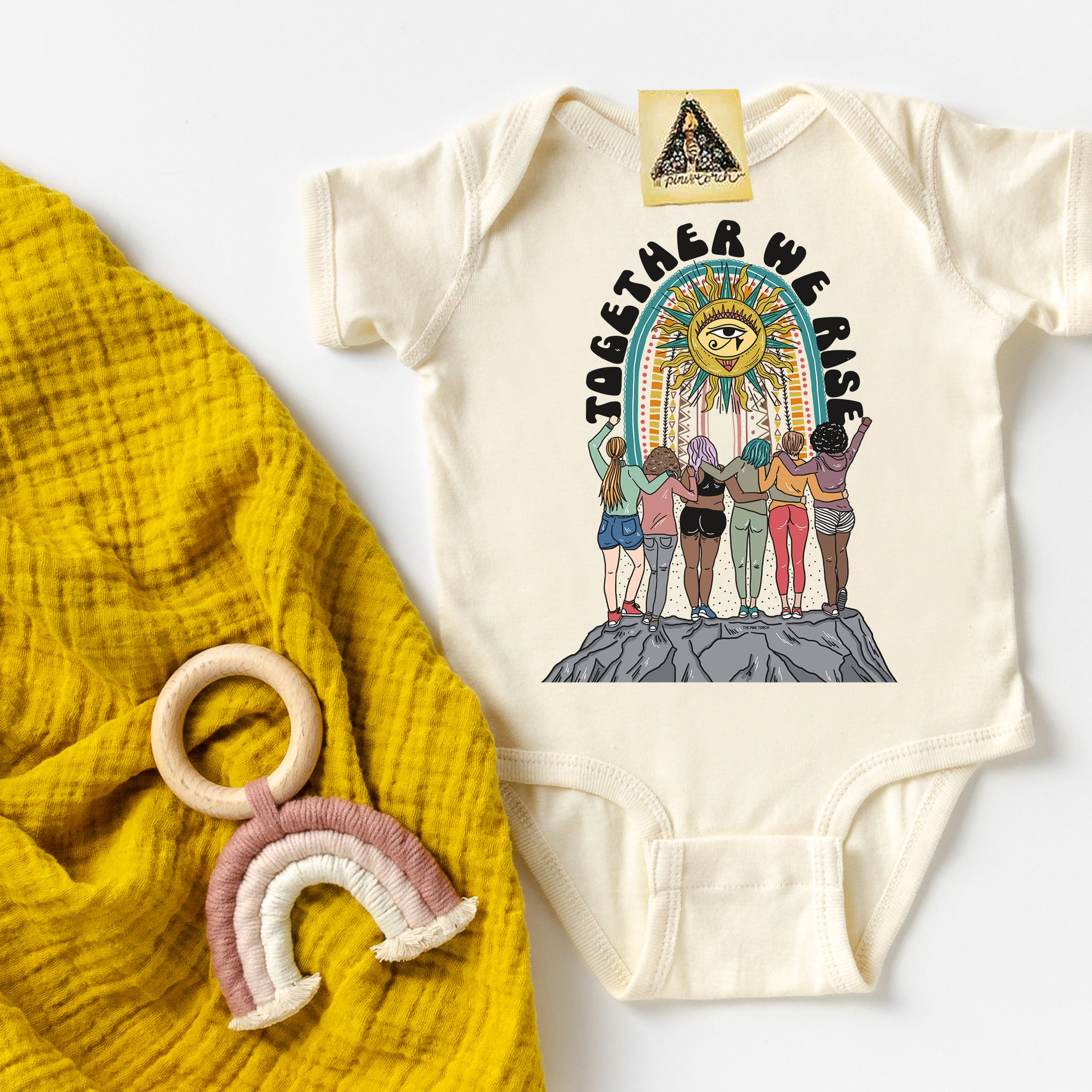 « TOGETHER WE RISE » BODYSUIT