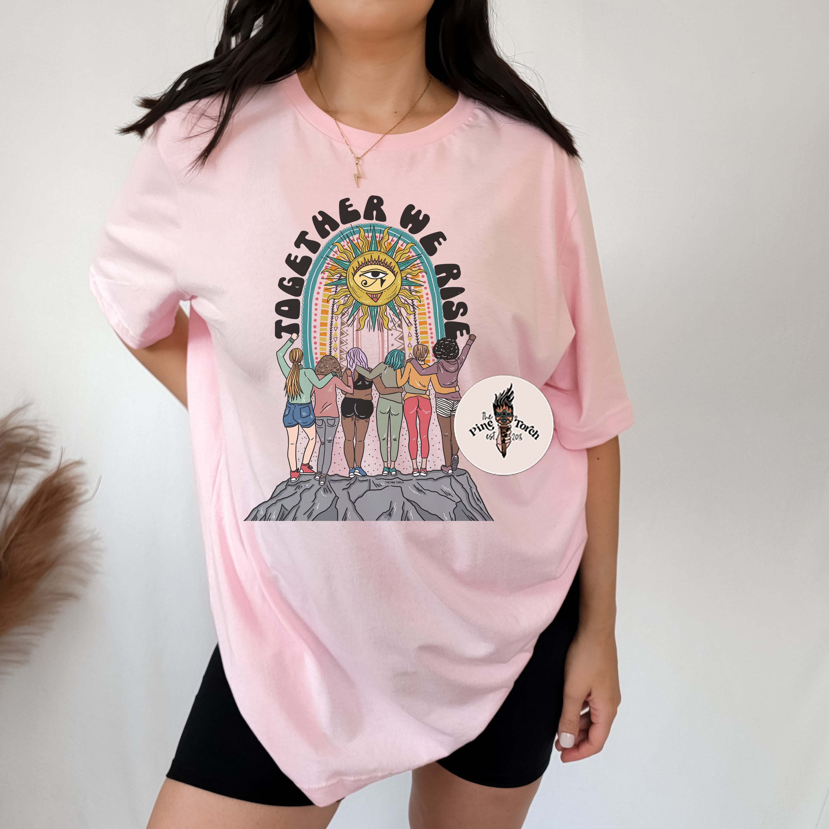 TOGETHER WE RISE // UNISEX TEE