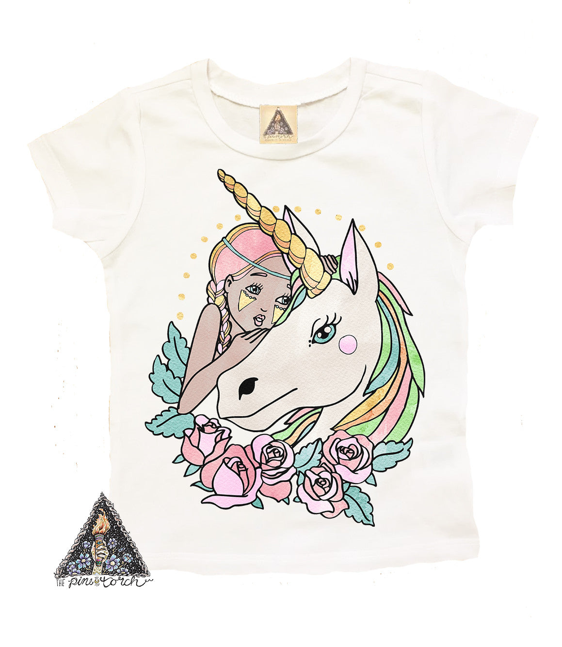 « UNICORN GIRL » KID'S TEE
