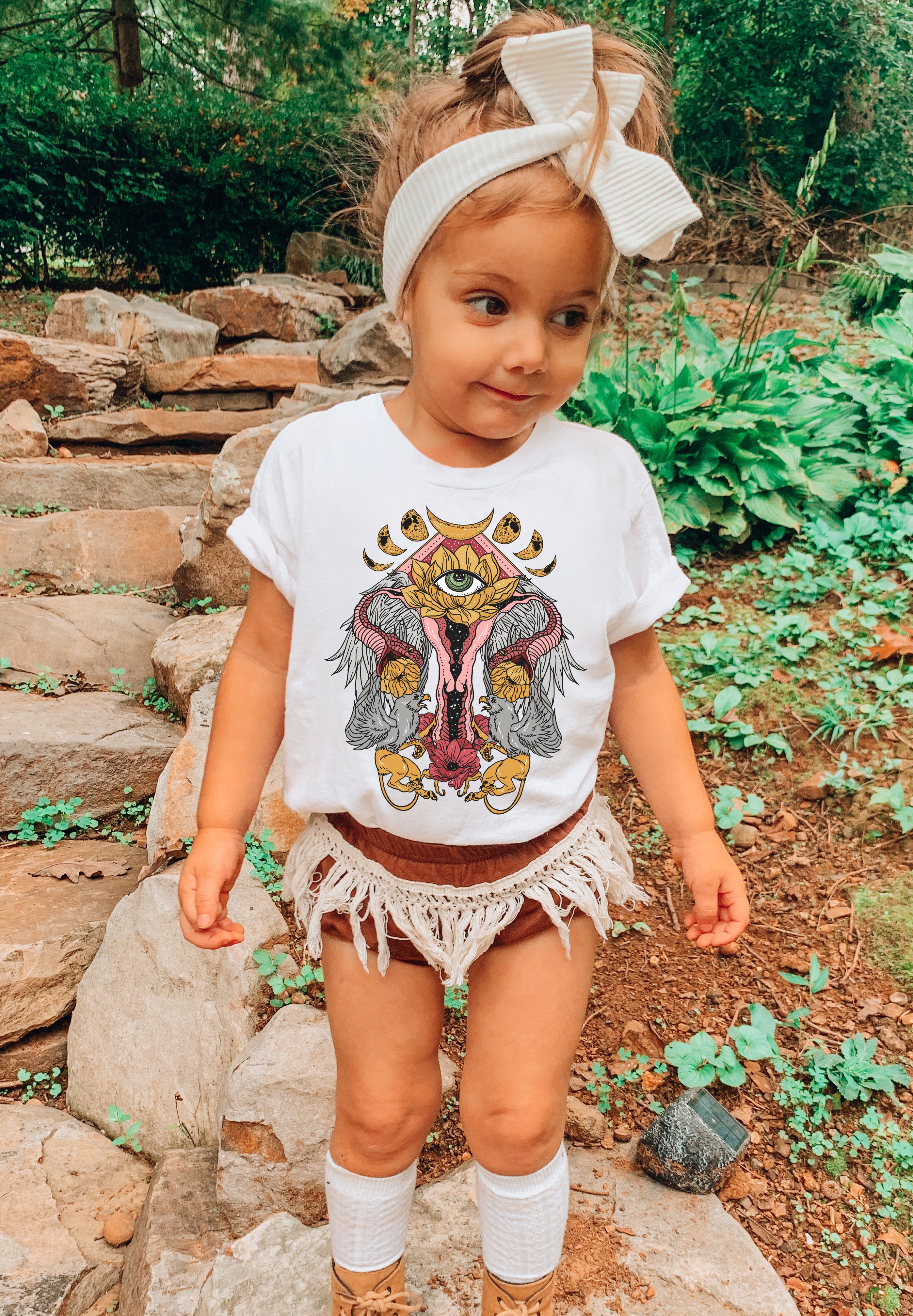« COSMIC UTERUS » KIDS TEE