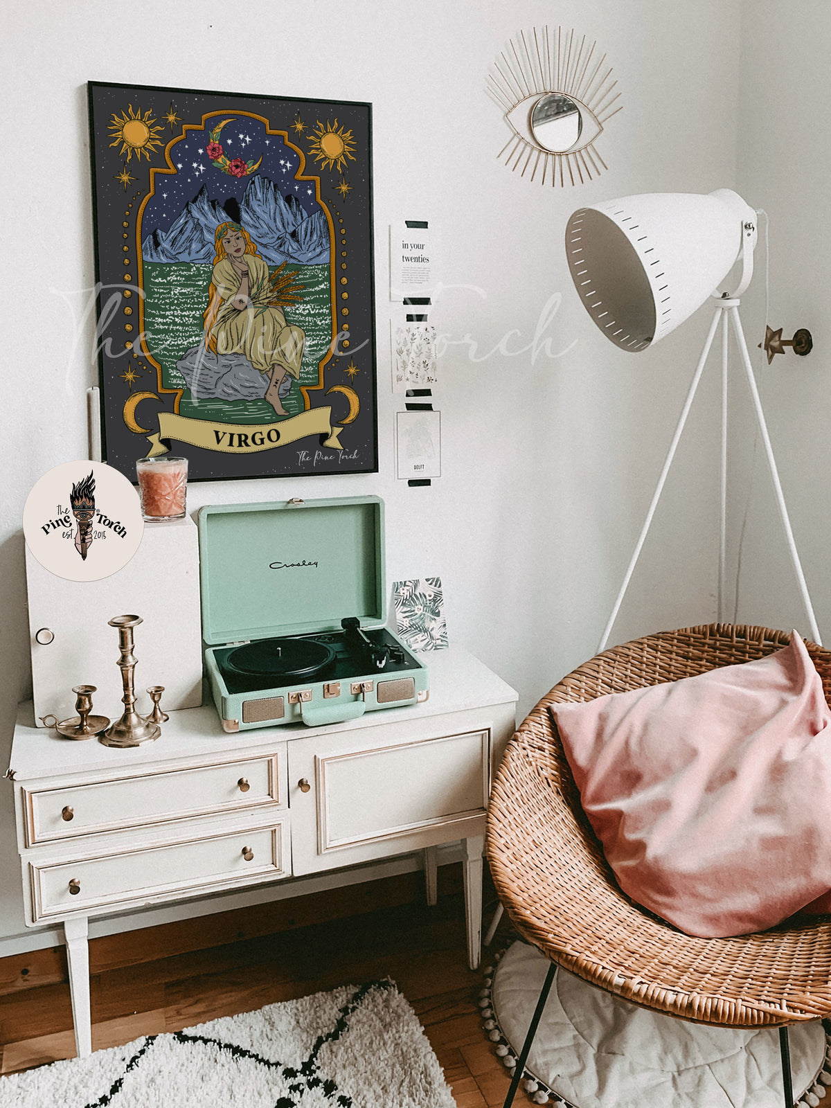 VIRGO // MATTE POSTER PRINT | The Pine Torch