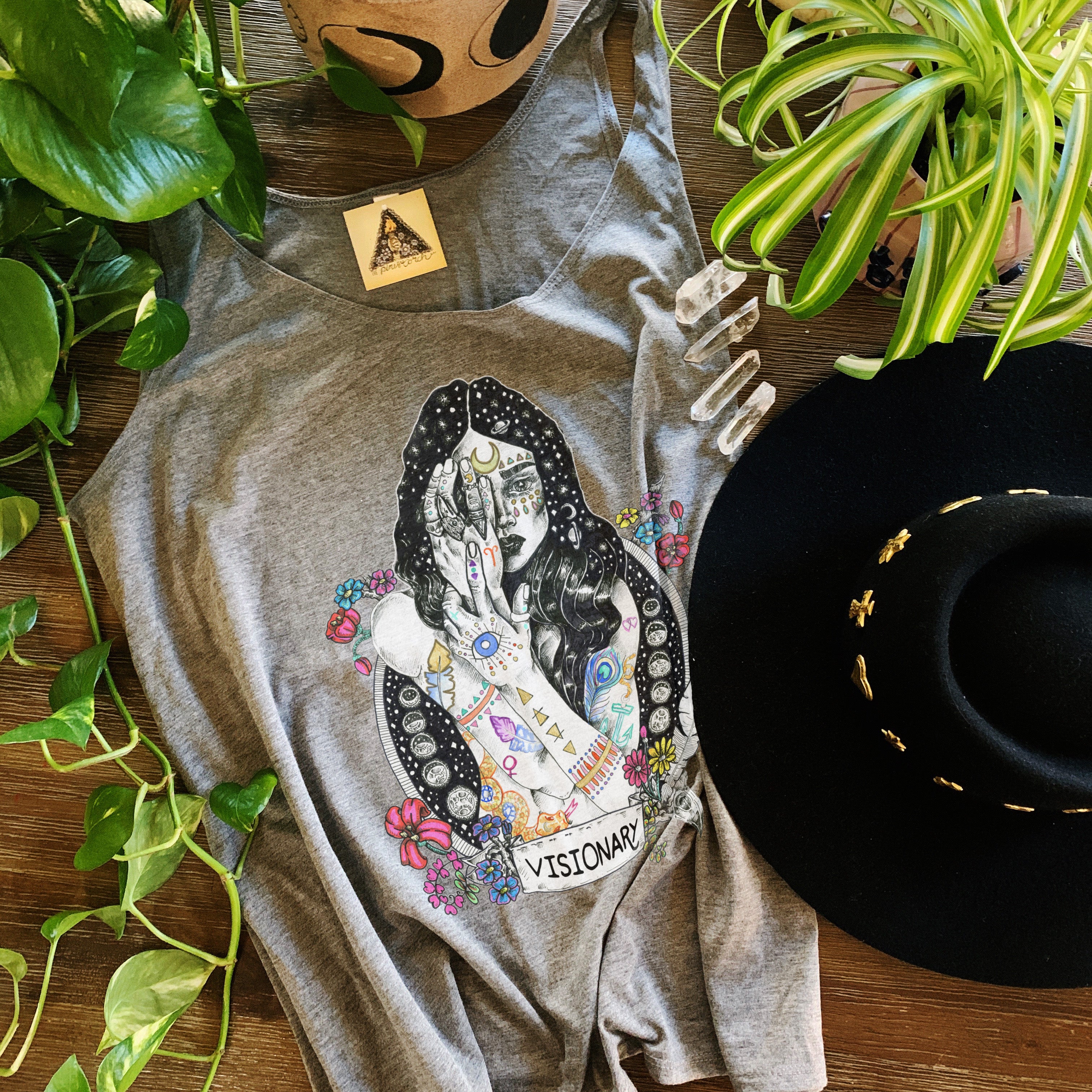 « VISIONARY » SLOUCHY or RACERBACK TANK