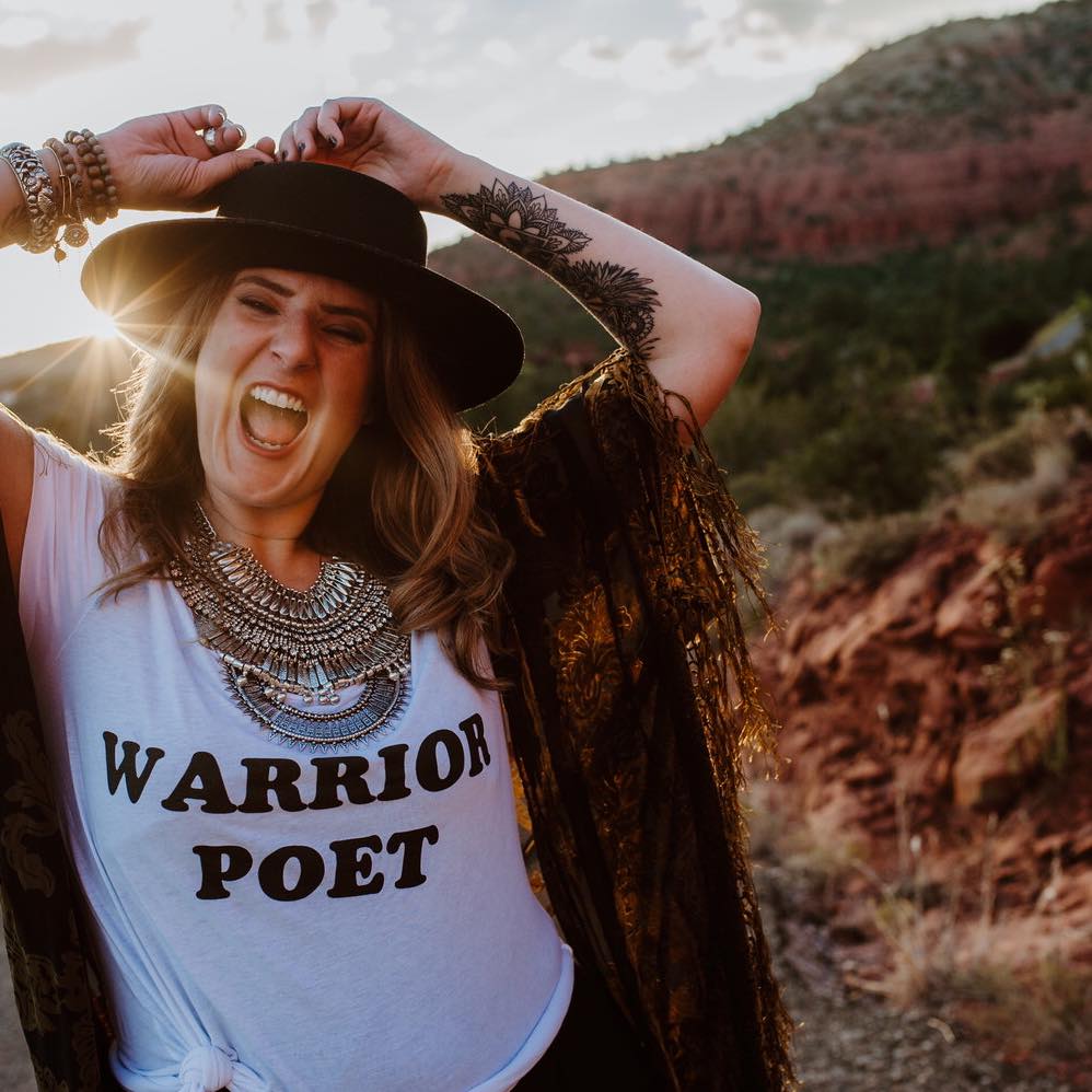 « WARRIOR POET » UNISEX TEE