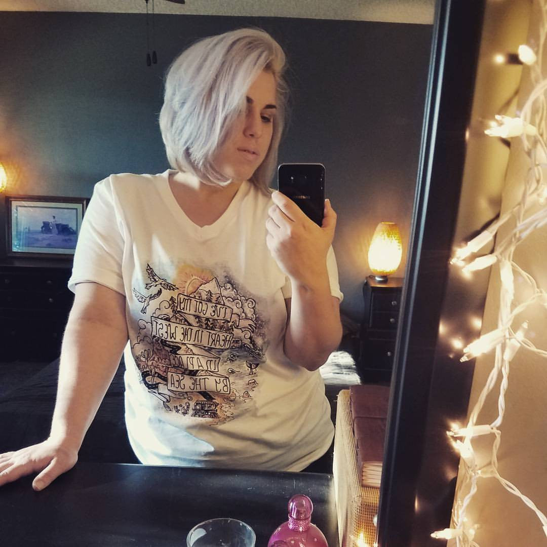 « HEART IN THE WEST » WOMEN'S SLOUCHY OR UNISEX TEE