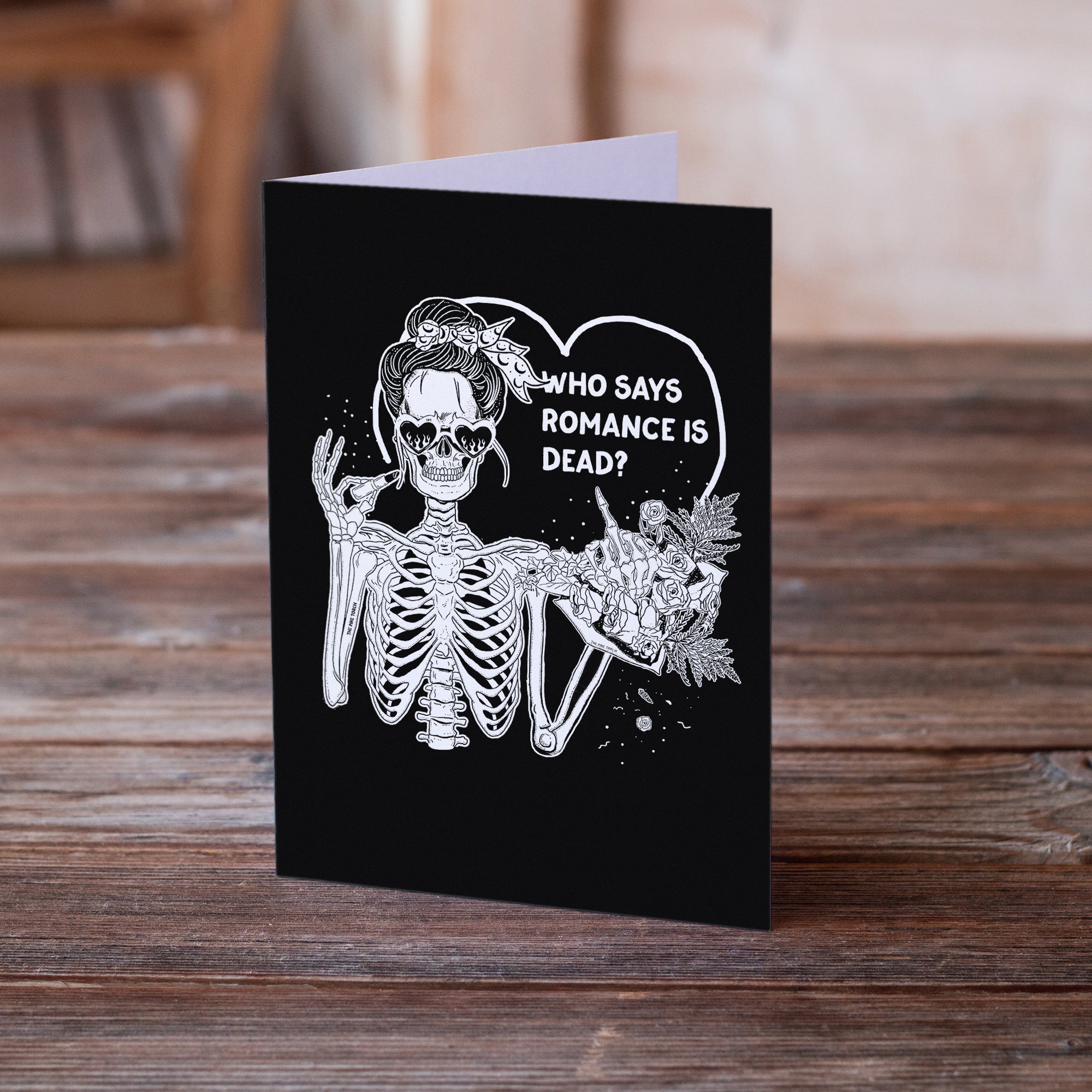 WHO SAYS ROMANCE IS DEAD? // GREETING CARD