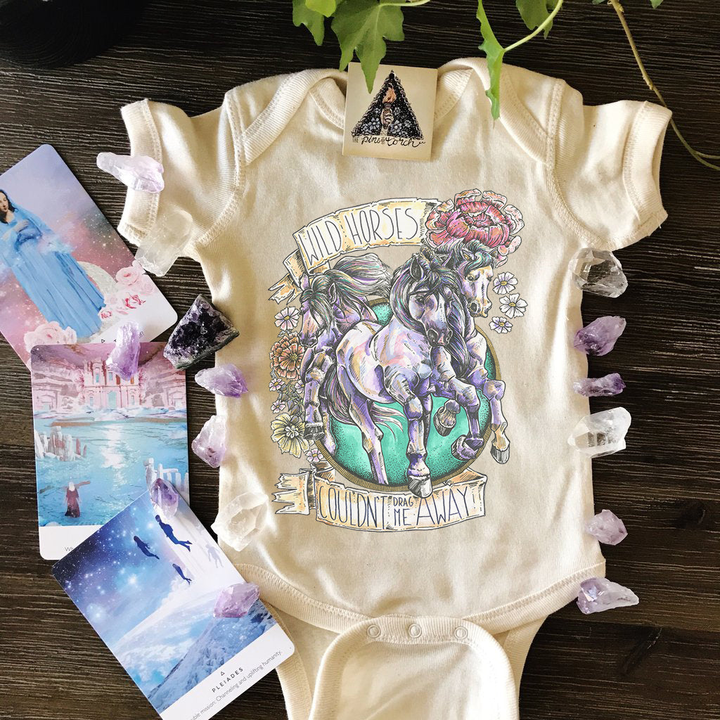 « WILD HORSES » BODYSUIT