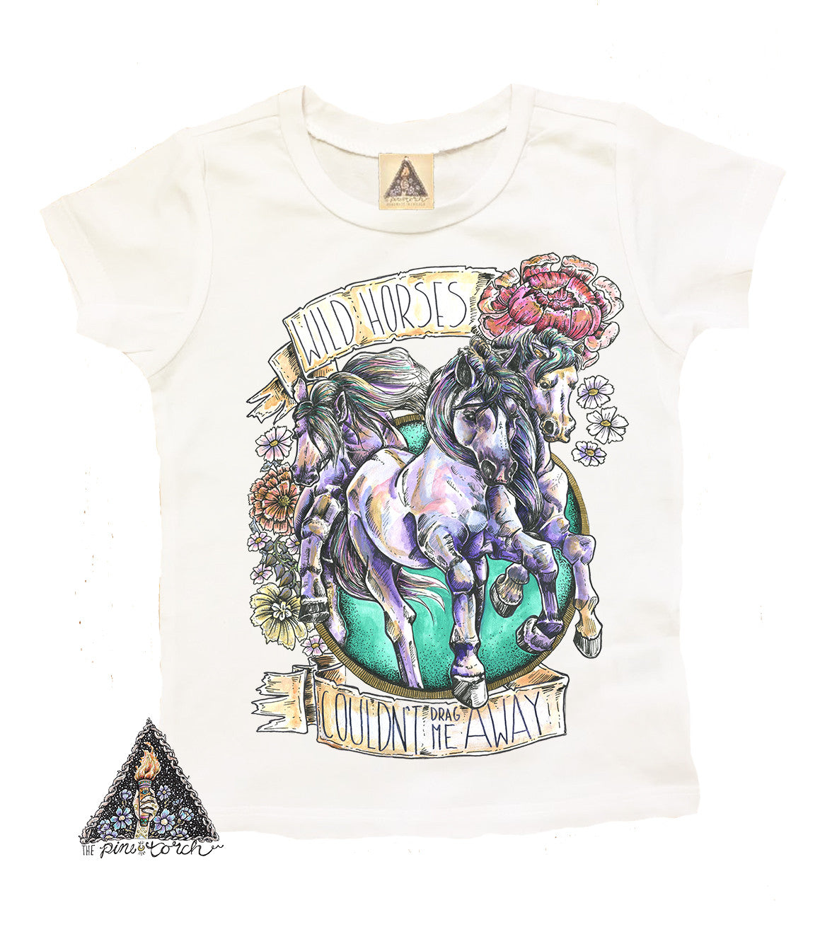 « WILD HORSES » KID'S TEE