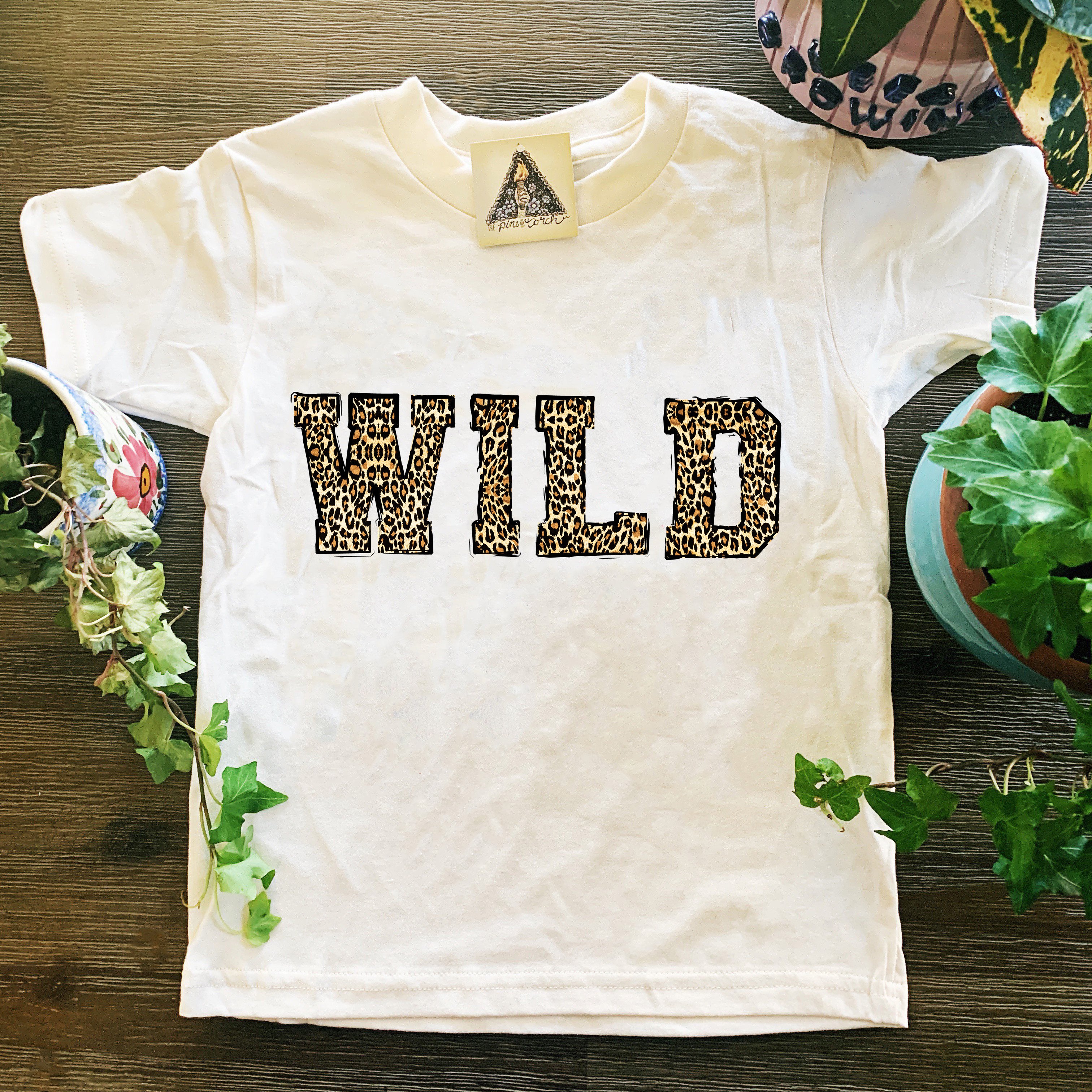 « WILD LEOPARD PRINT » KID'S TEE