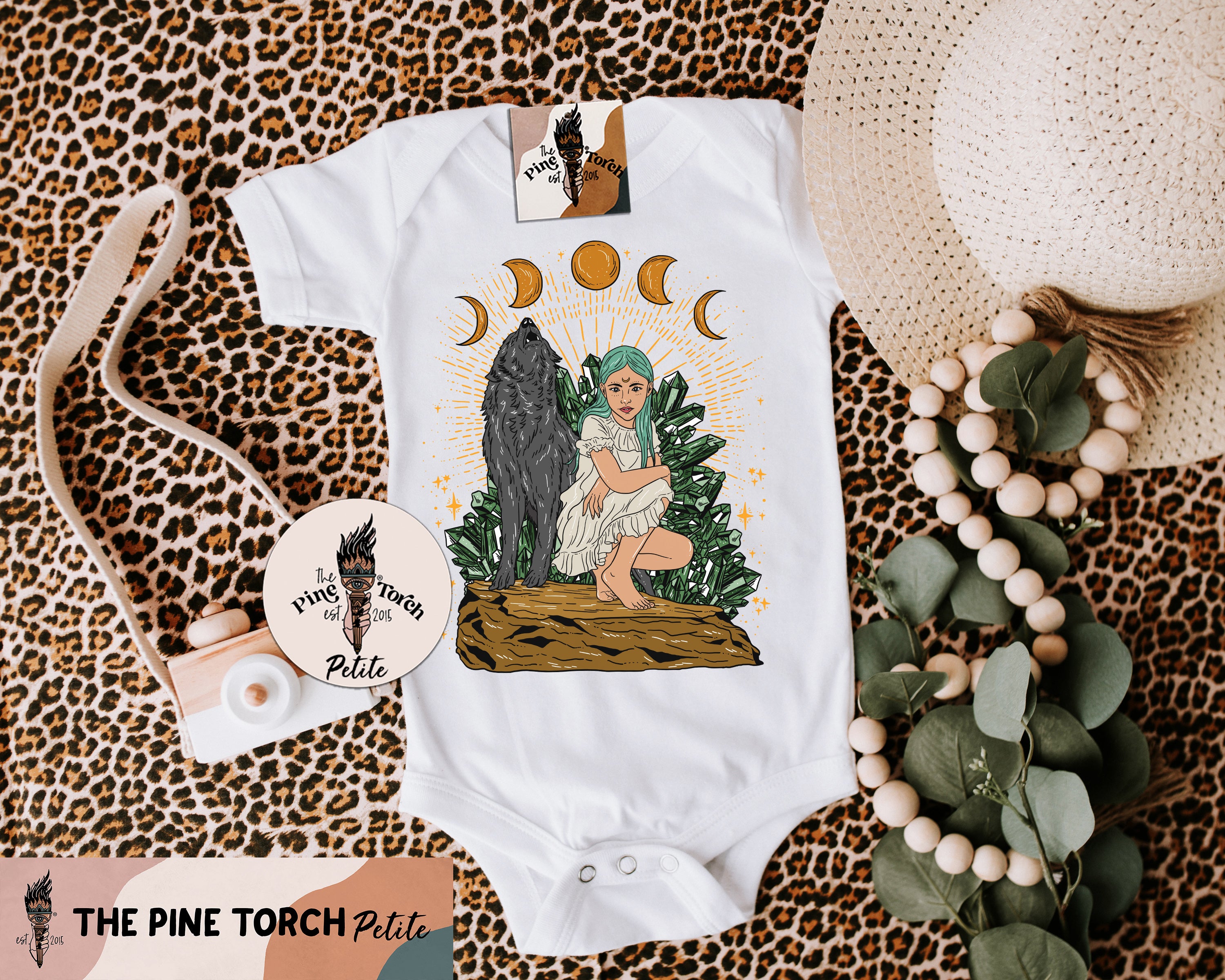 « HOWLING WOLF GIRL » BODYSUIT