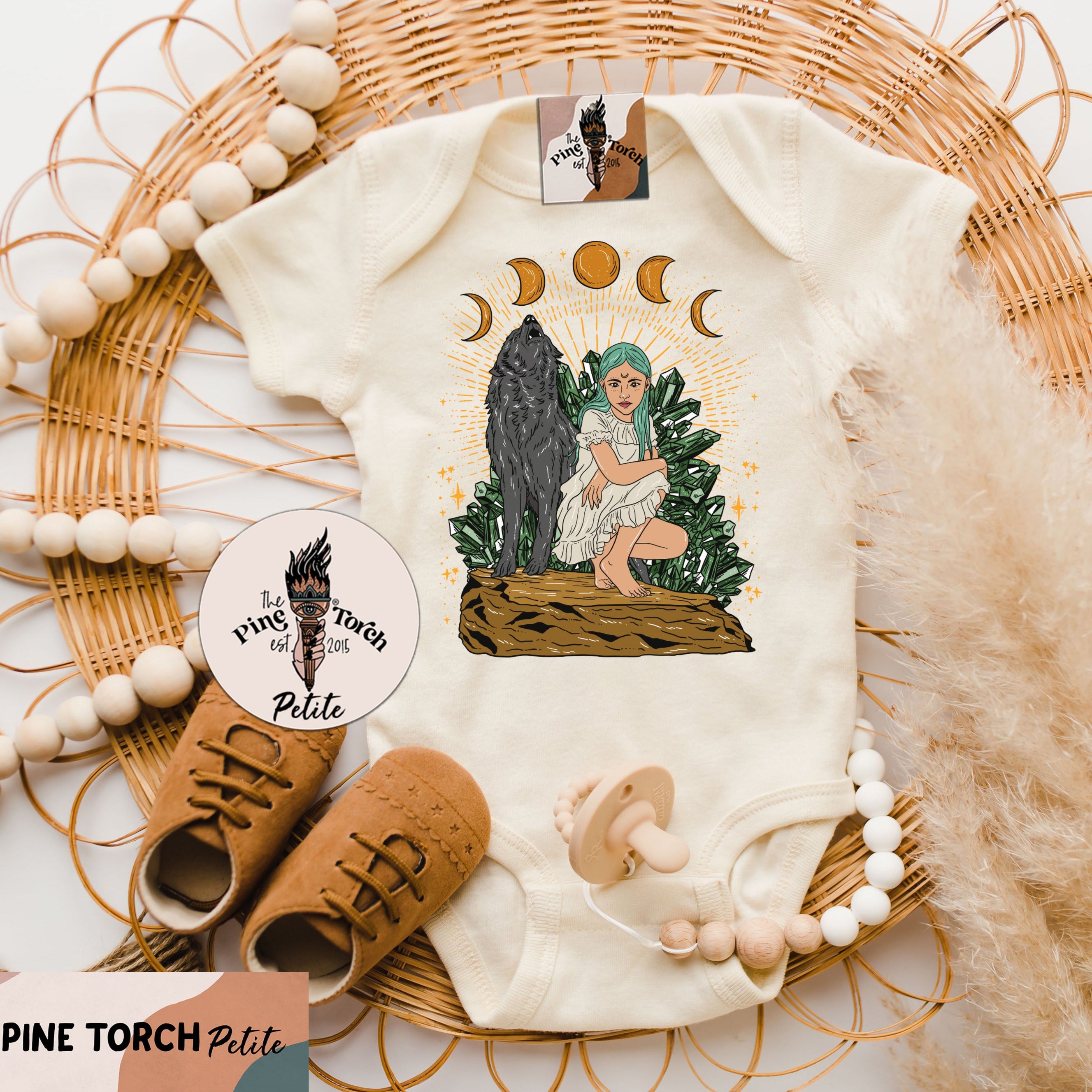 « HOWLING WOLF GIRL » BODYSUIT