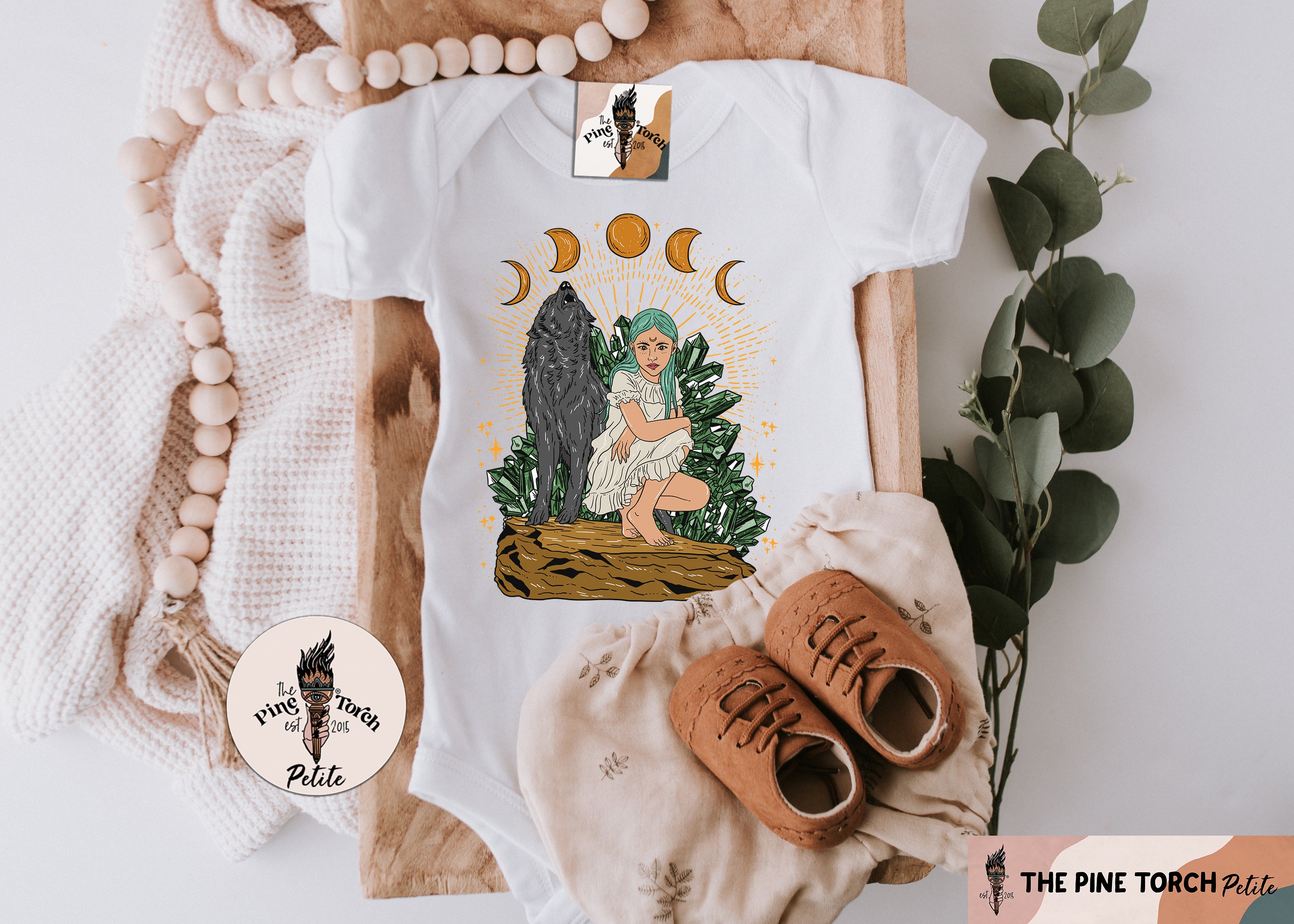 « HOWLING WOLF GIRL » BODYSUIT