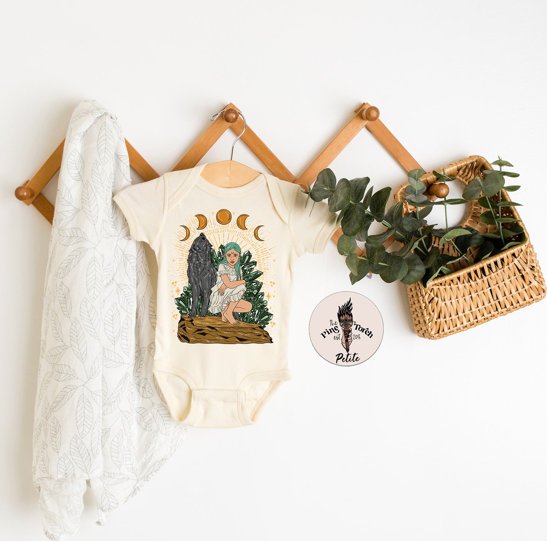 « HOWLING WOLF GIRL » BODYSUIT