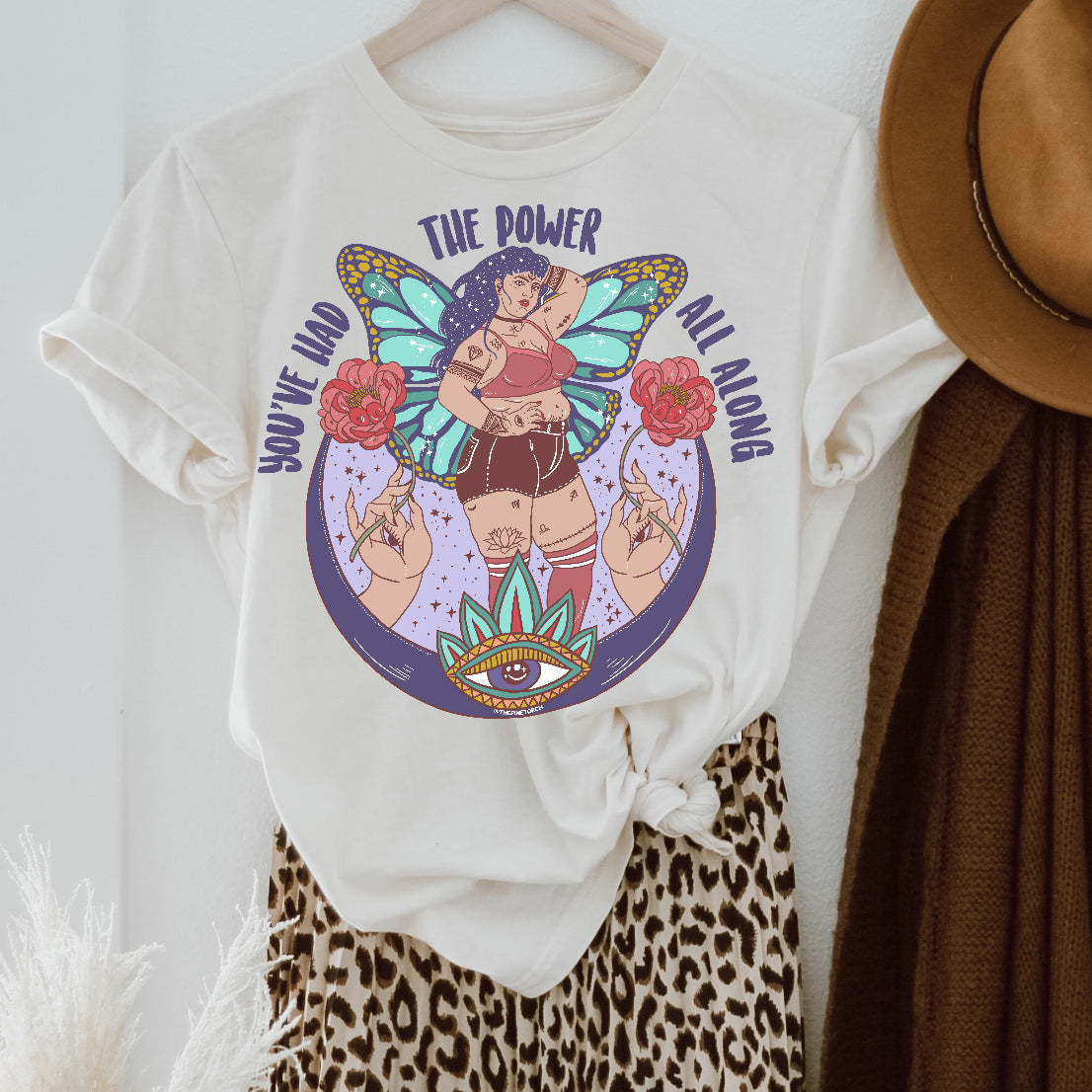 « YOU'VE HAD THE POWER ALL ALONG » UNISEX TEE