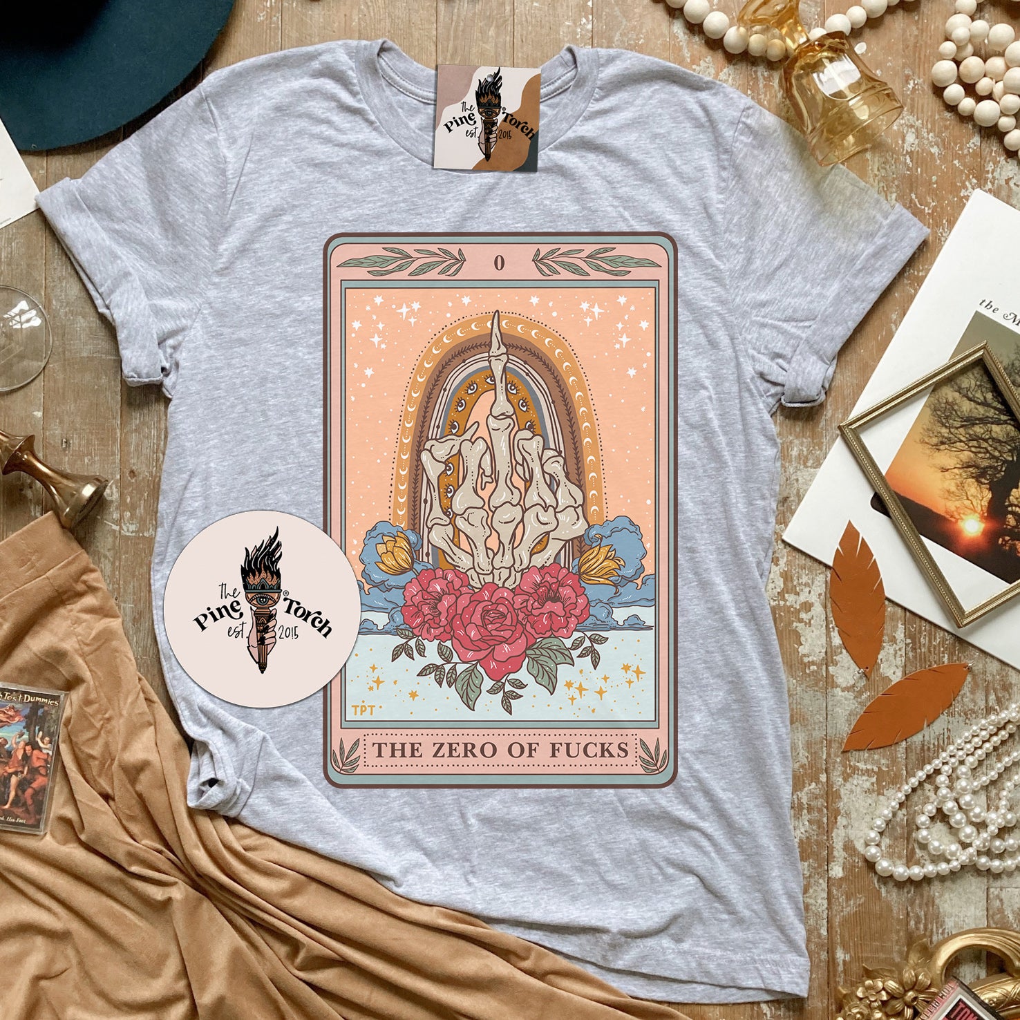 THE ZERO OF FUCKS // UNISEX TEE (3 colors)