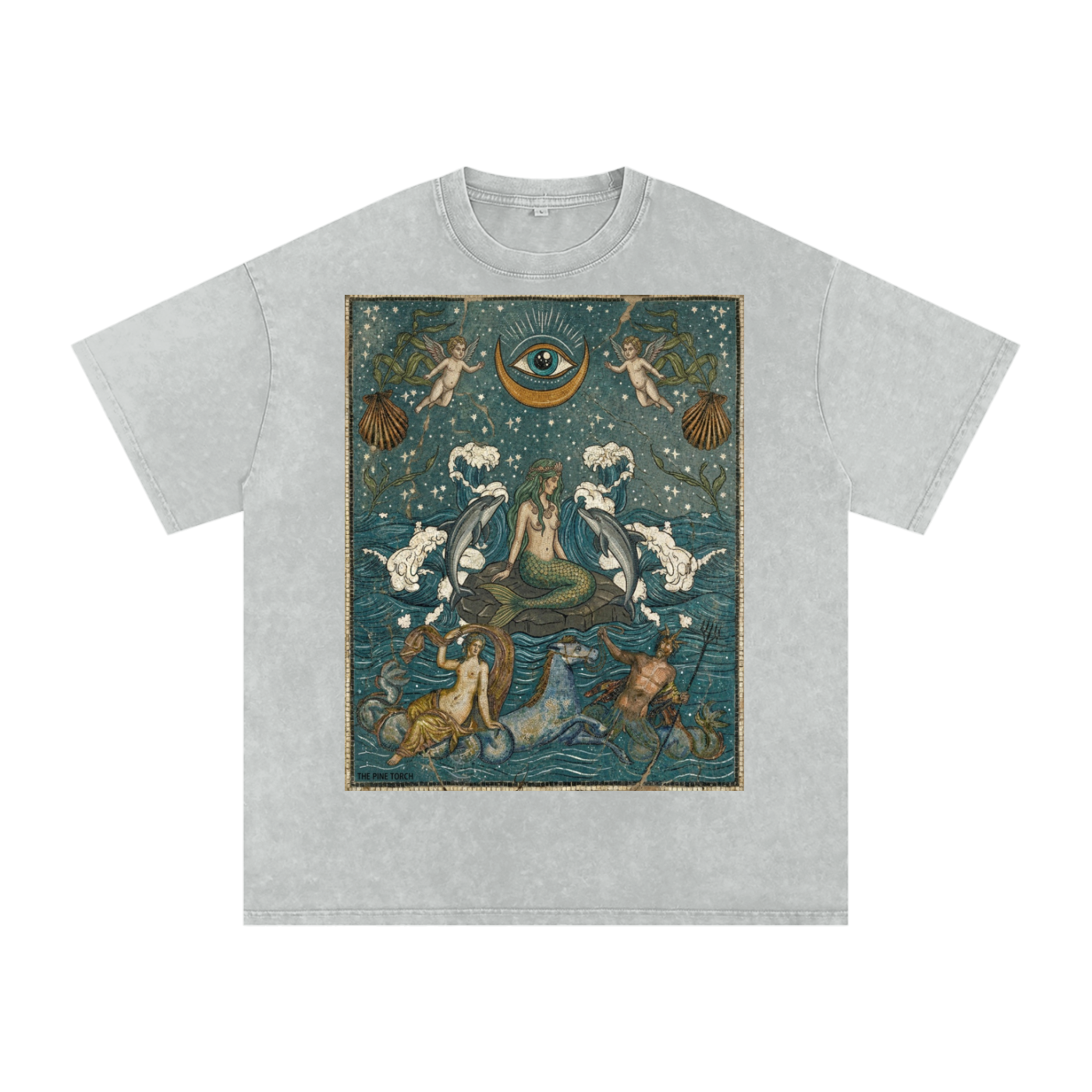 Sea Ménagère // Snow Washed Oversized Cotton T-Shirt
