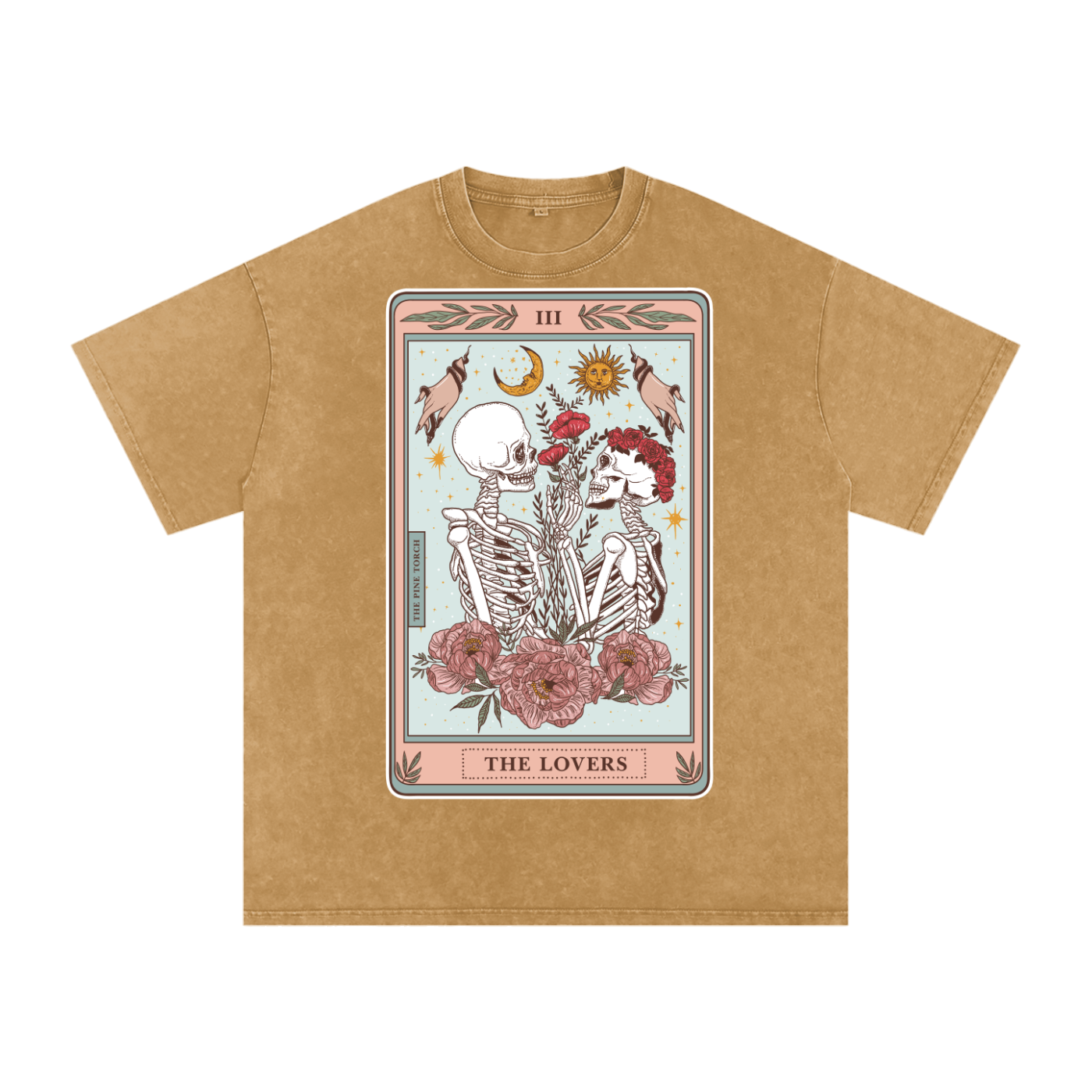 The Lovers // Snow Washed Oversized Cotton T-Shirt
