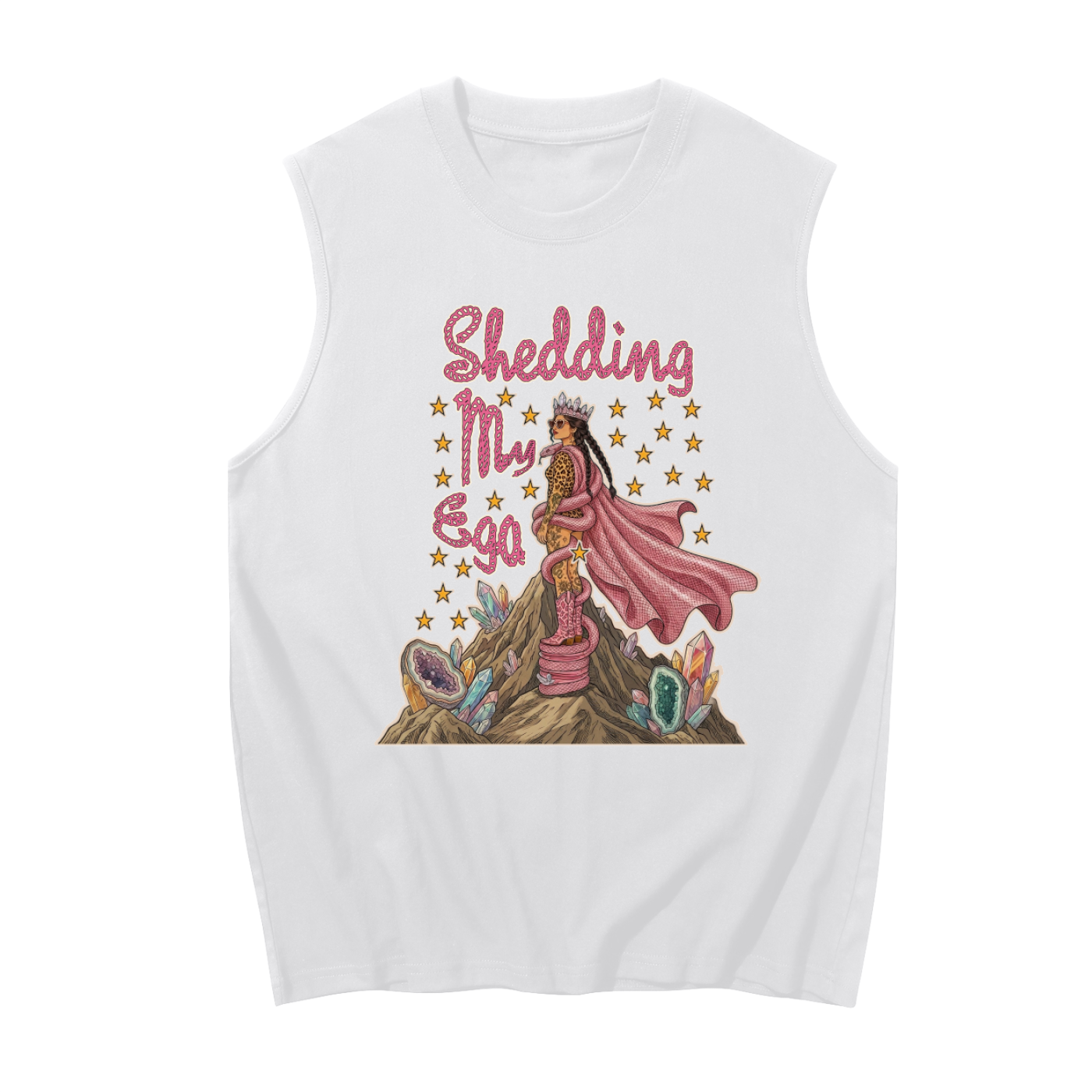 Shedding My Ego // Unisex Boxy Tank