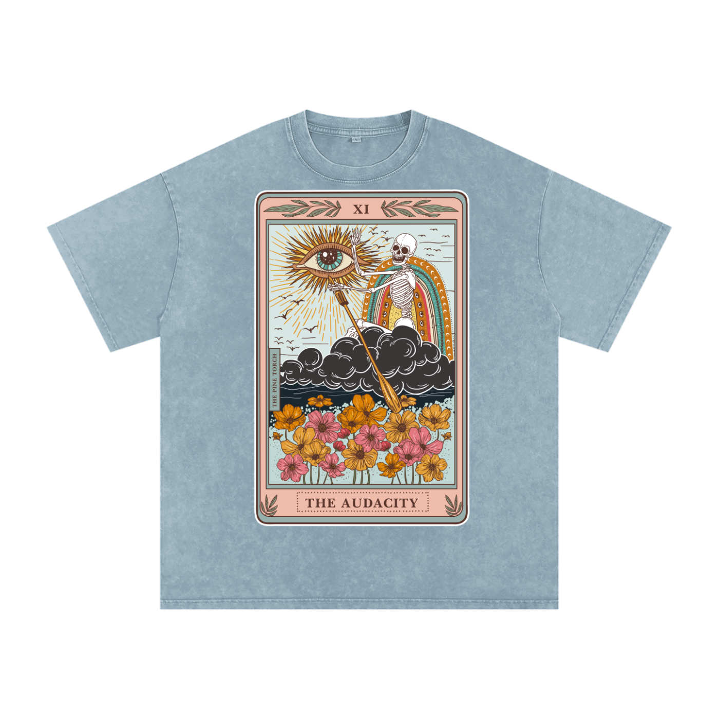 The Audacity // Snow Washed Oversized Cotton T-Shirt