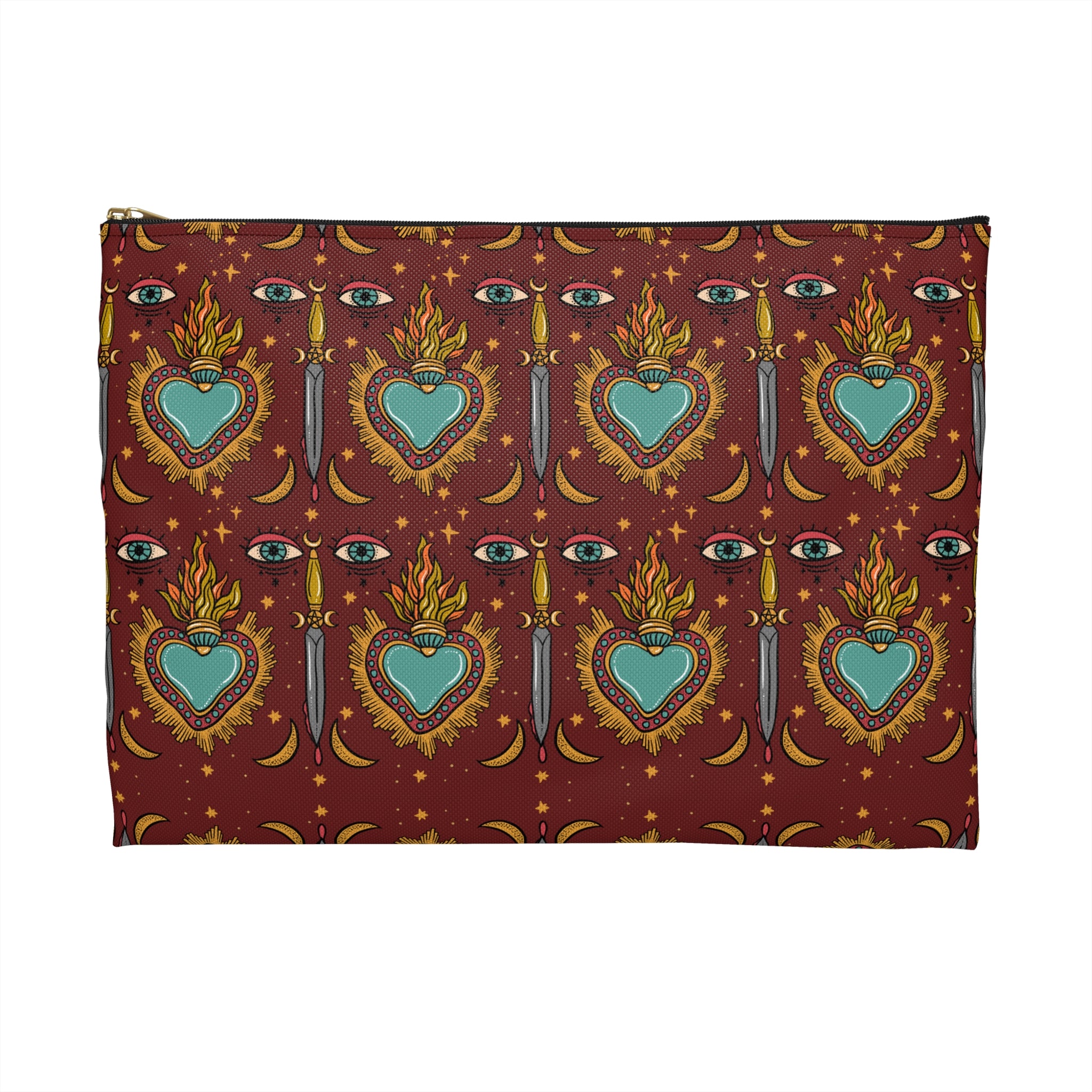 SACRED HEART // COSMETIC ZIP POUCH