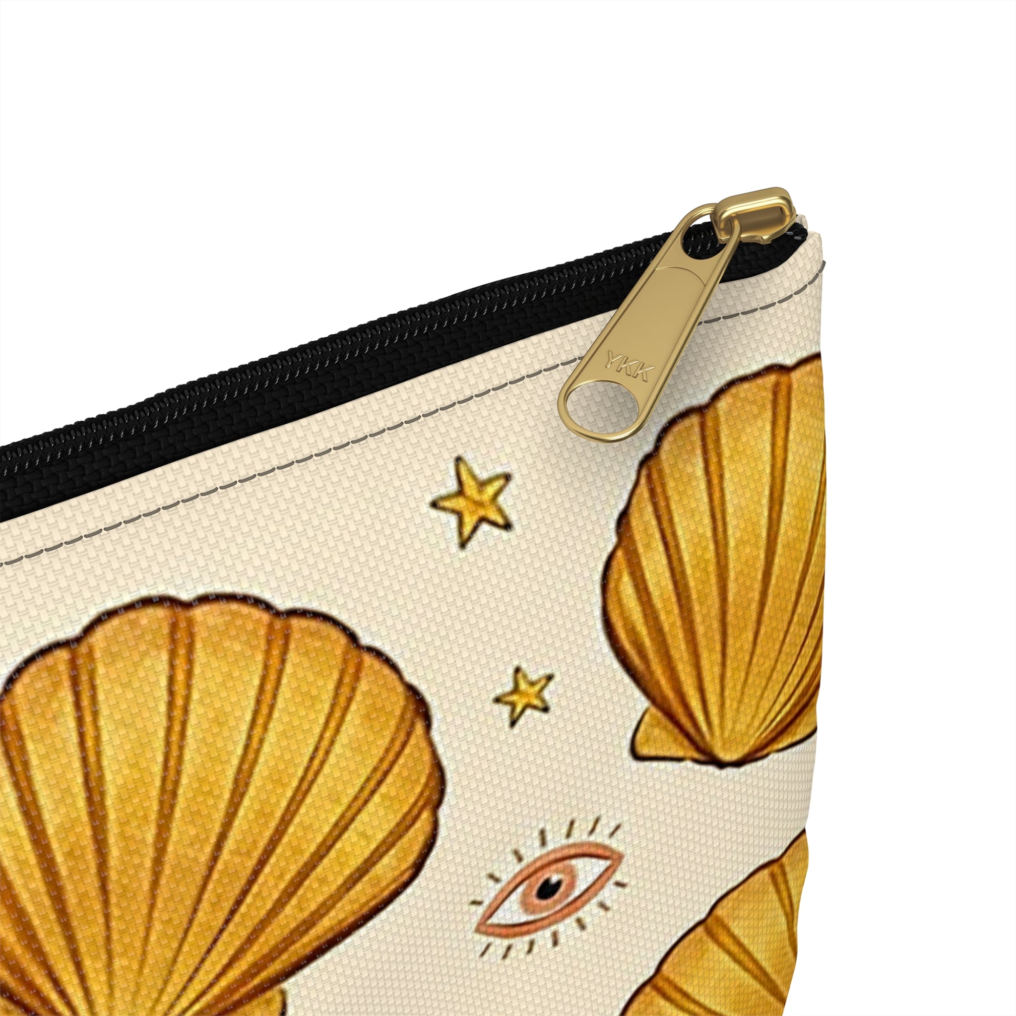 SEASHELL MILAGROS // COSMETIC ZIP POUCH