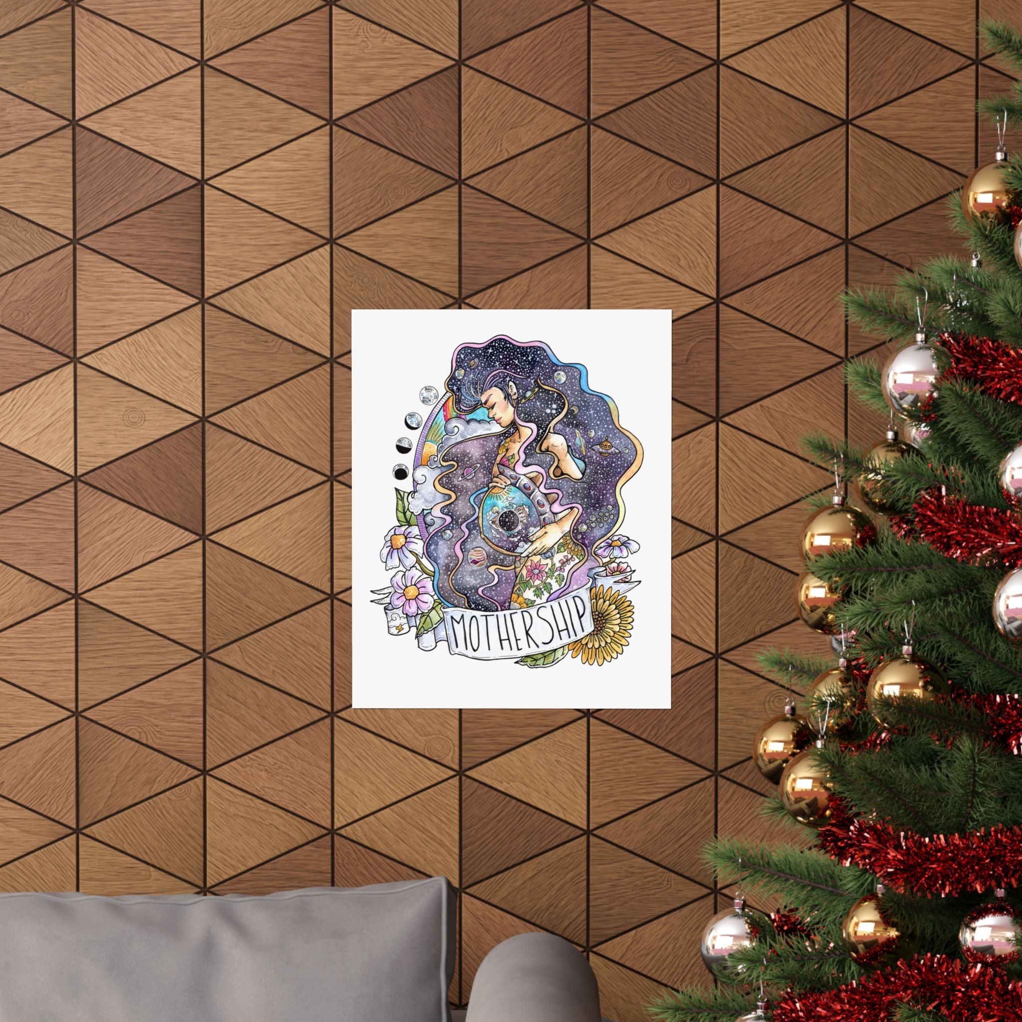 MOTHERSHIP // MATTE POSTER PRINT
