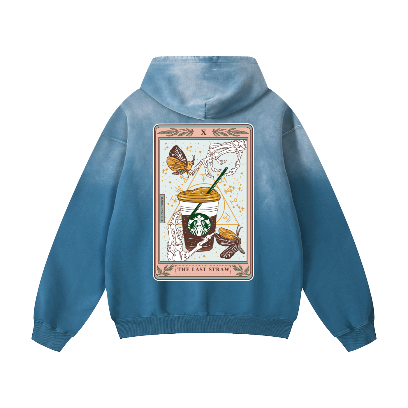 The Last Straw // Heavyweight Sunfade Oversized Hoodie