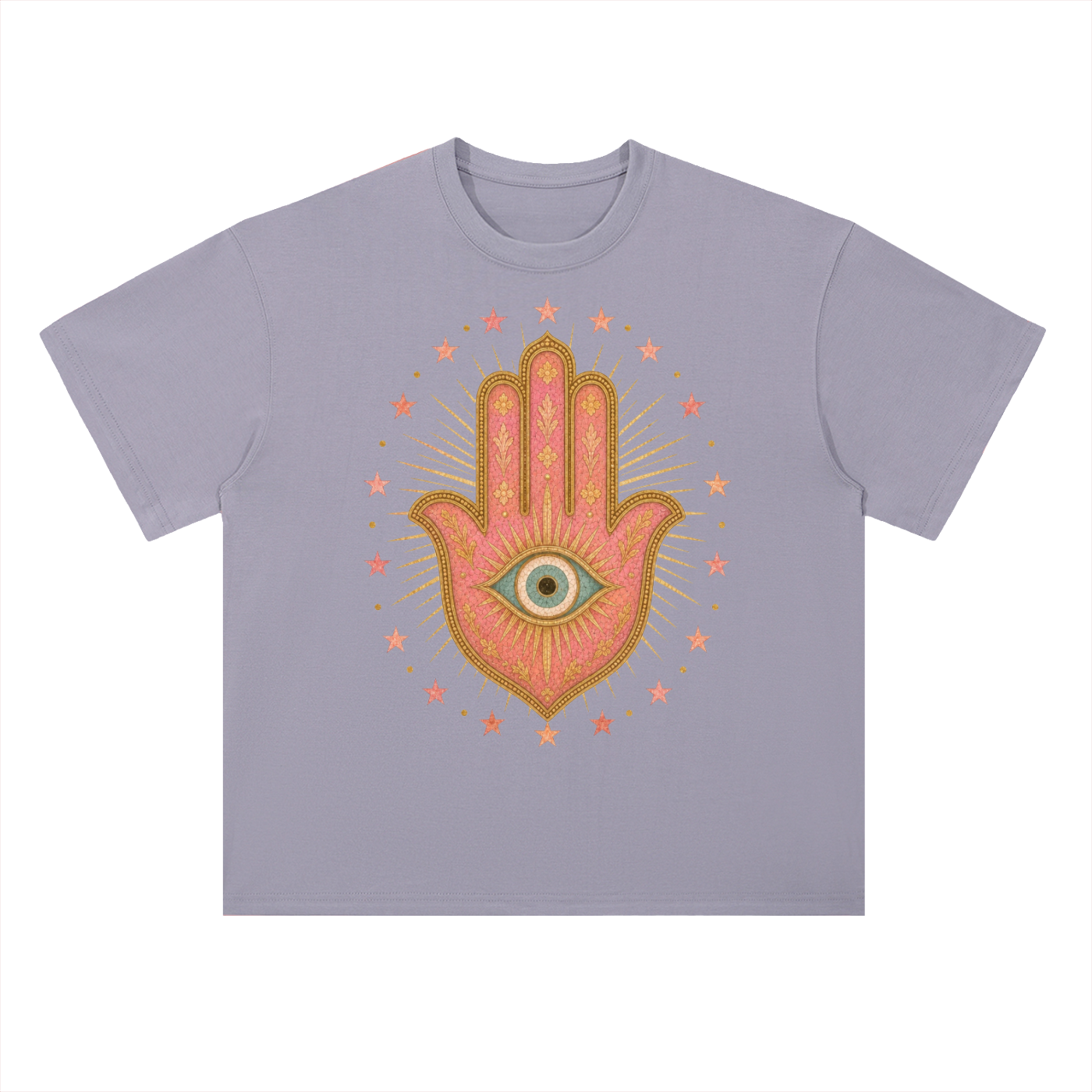 Hamsa Milagro // Heavyweight Drop Shoulder Cotton T-Shirt