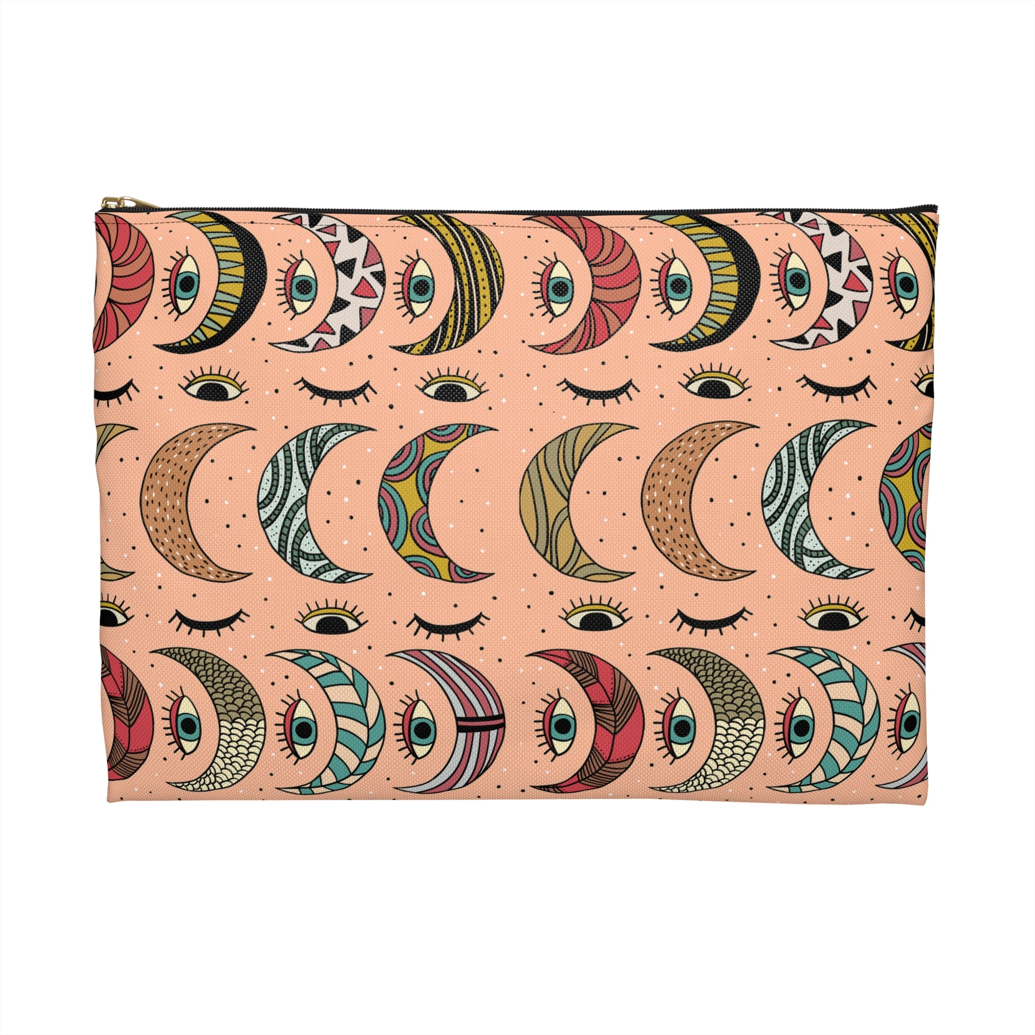 EYE OF THE MOON // COSMETIC ZIP POUCH