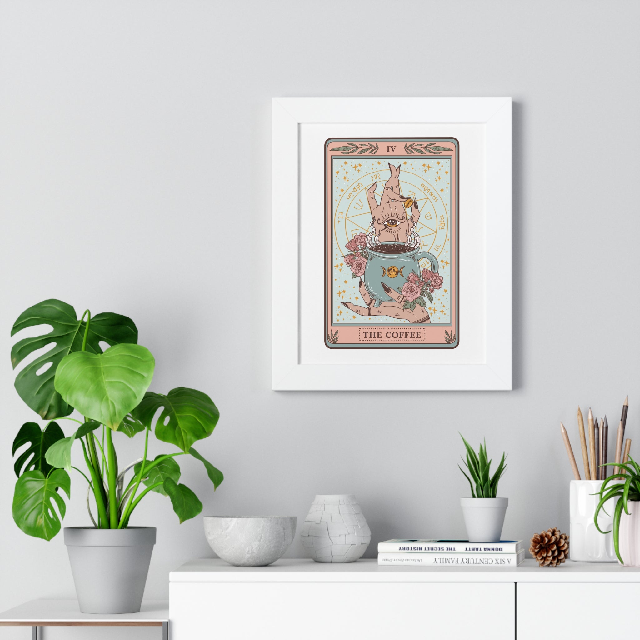 THE COFFEE // FRAMED POSTER PRINT