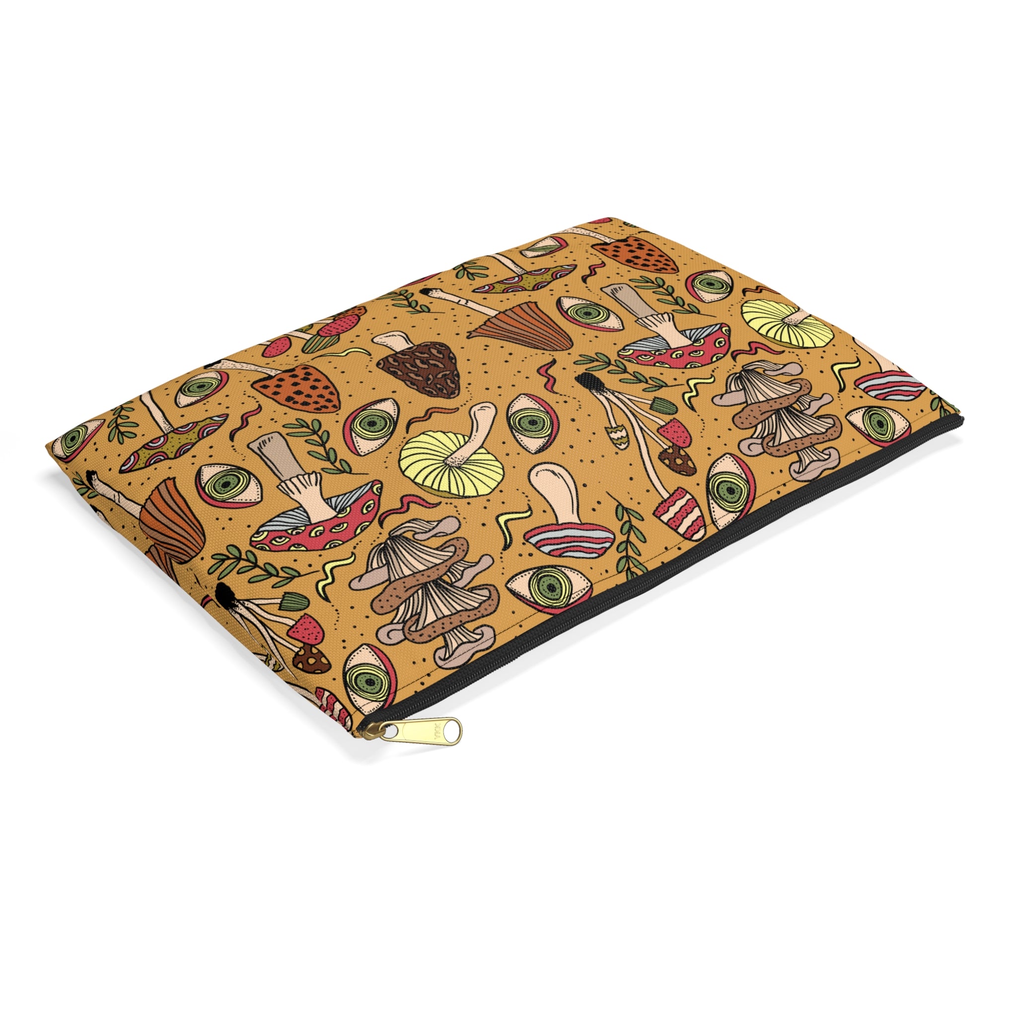 PSYCHEDELIC MUSHROOMS // COSMETIC ZIP POUCH