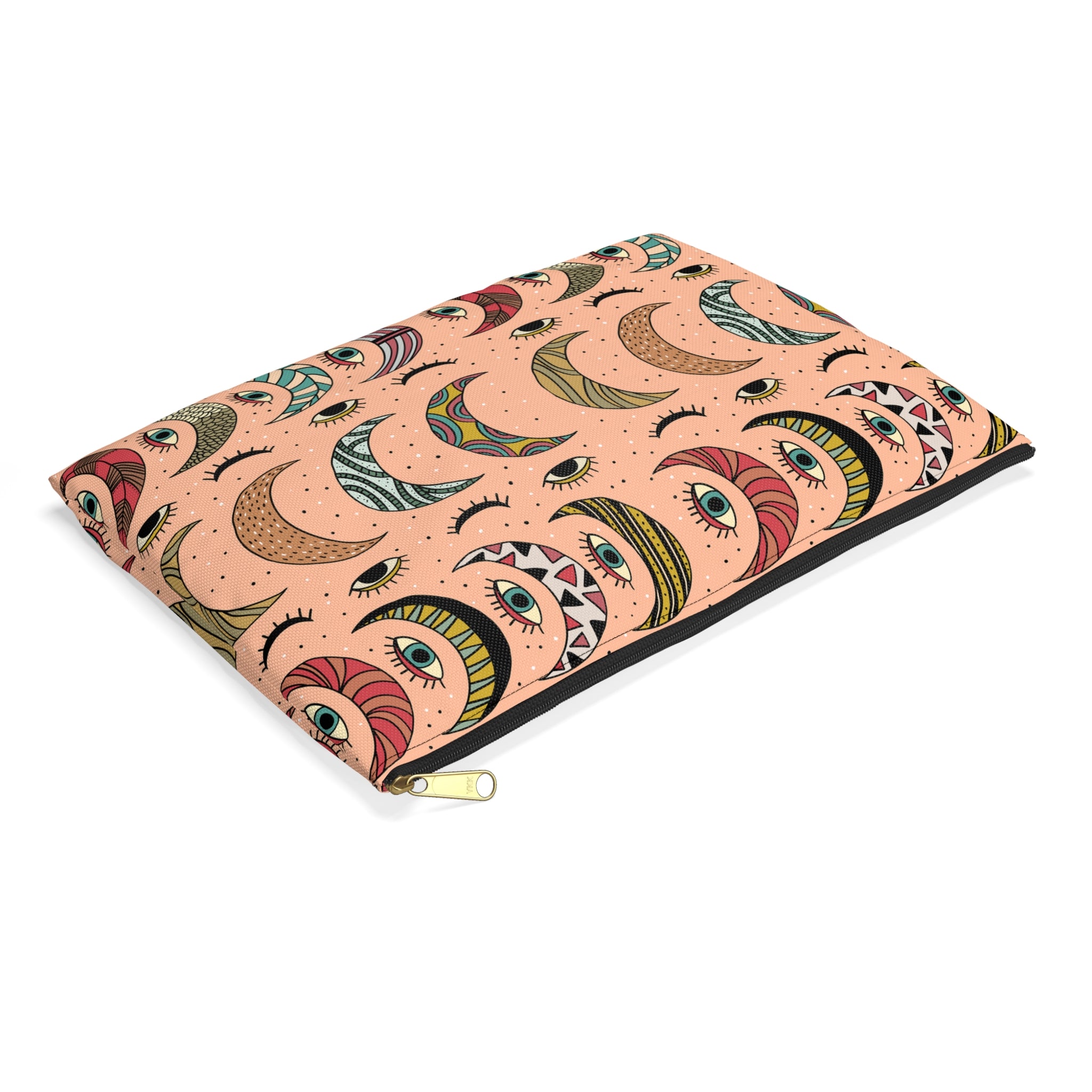 EYE OF THE MOON // COSMETIC ZIP POUCH