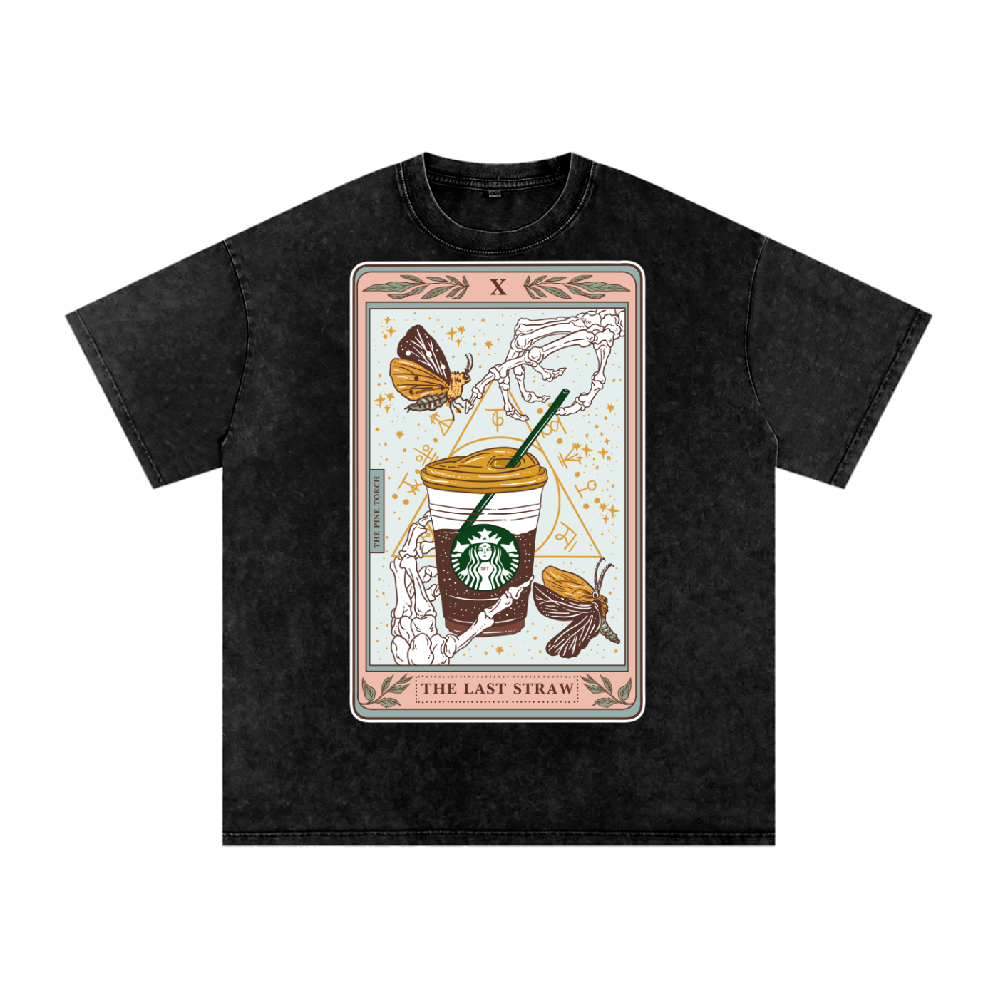 The Last Straw // Snow Washed Oversized Cotton T-Shirt