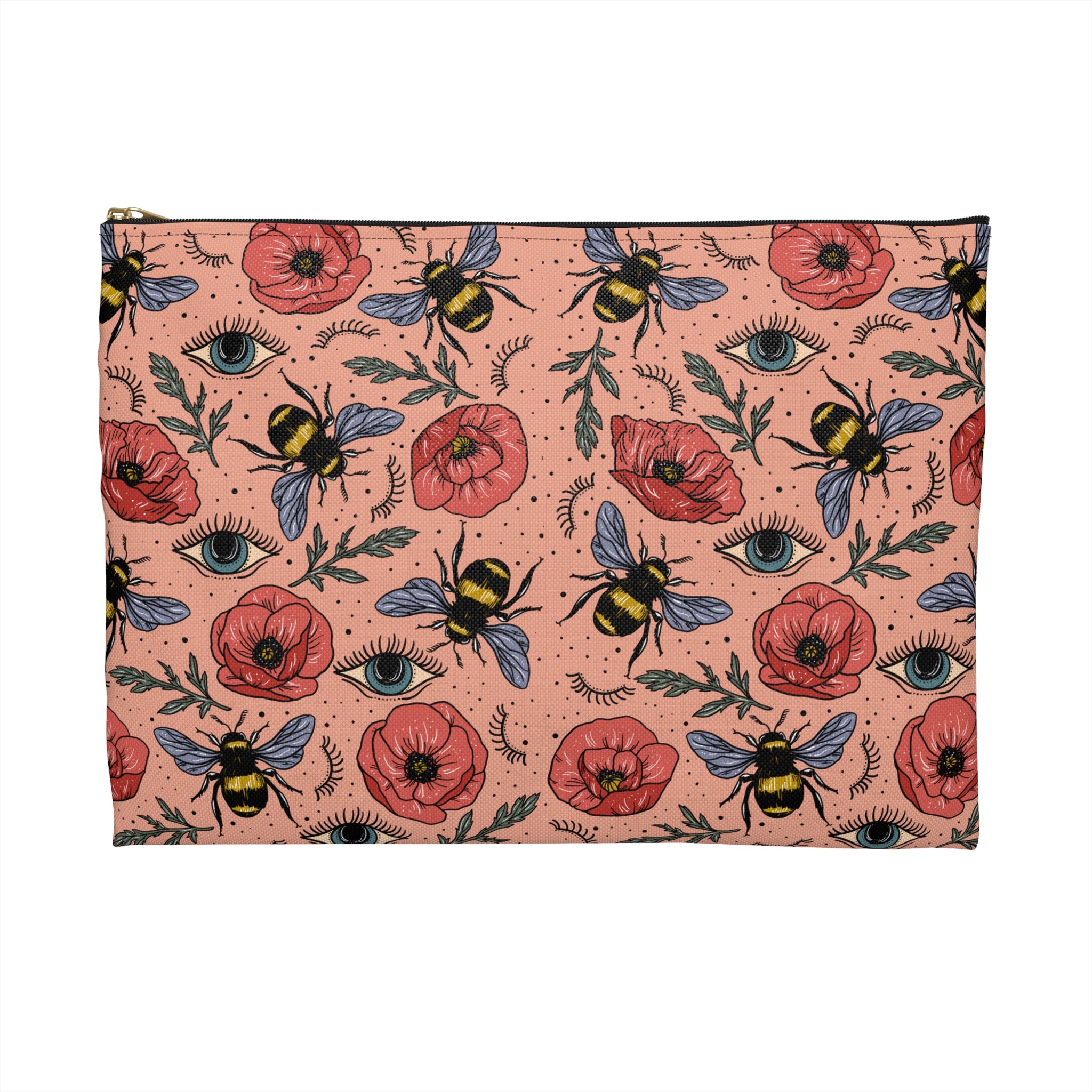 BEE'S KNEES // COSMETIC ZIP POUCH