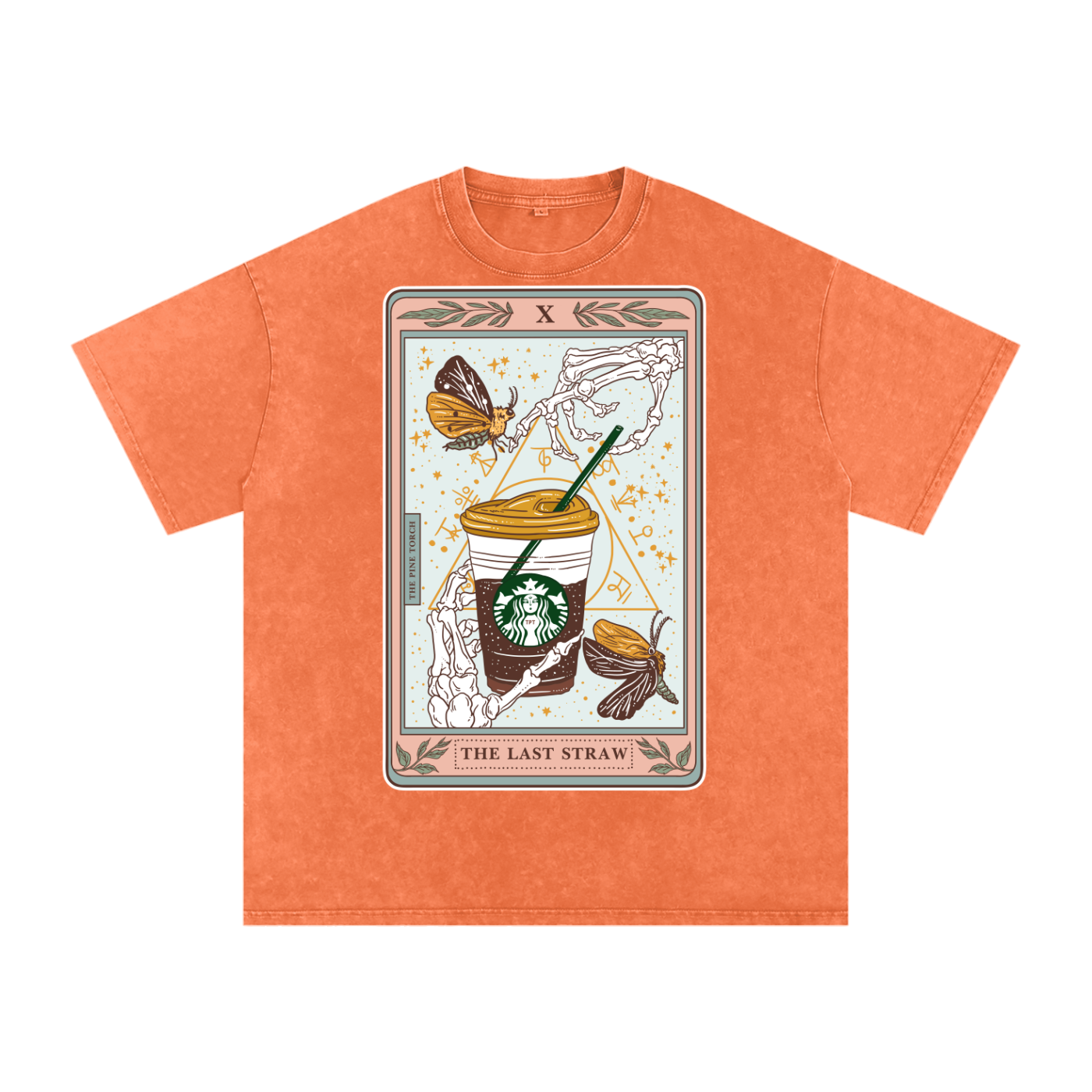 The Last Straw // Snow Washed Oversized Cotton T-Shirt