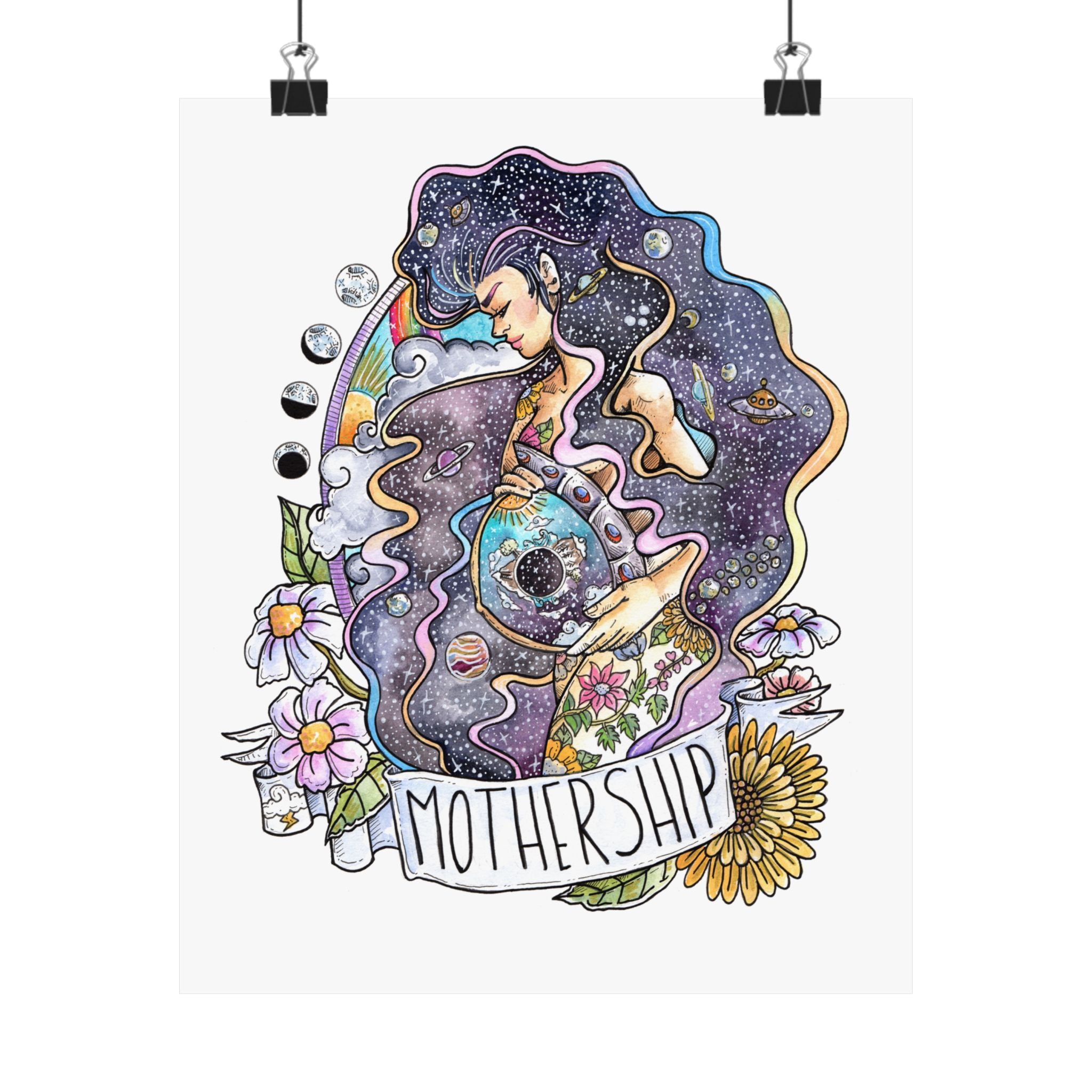MOTHERSHIP // MATTE POSTER PRINT