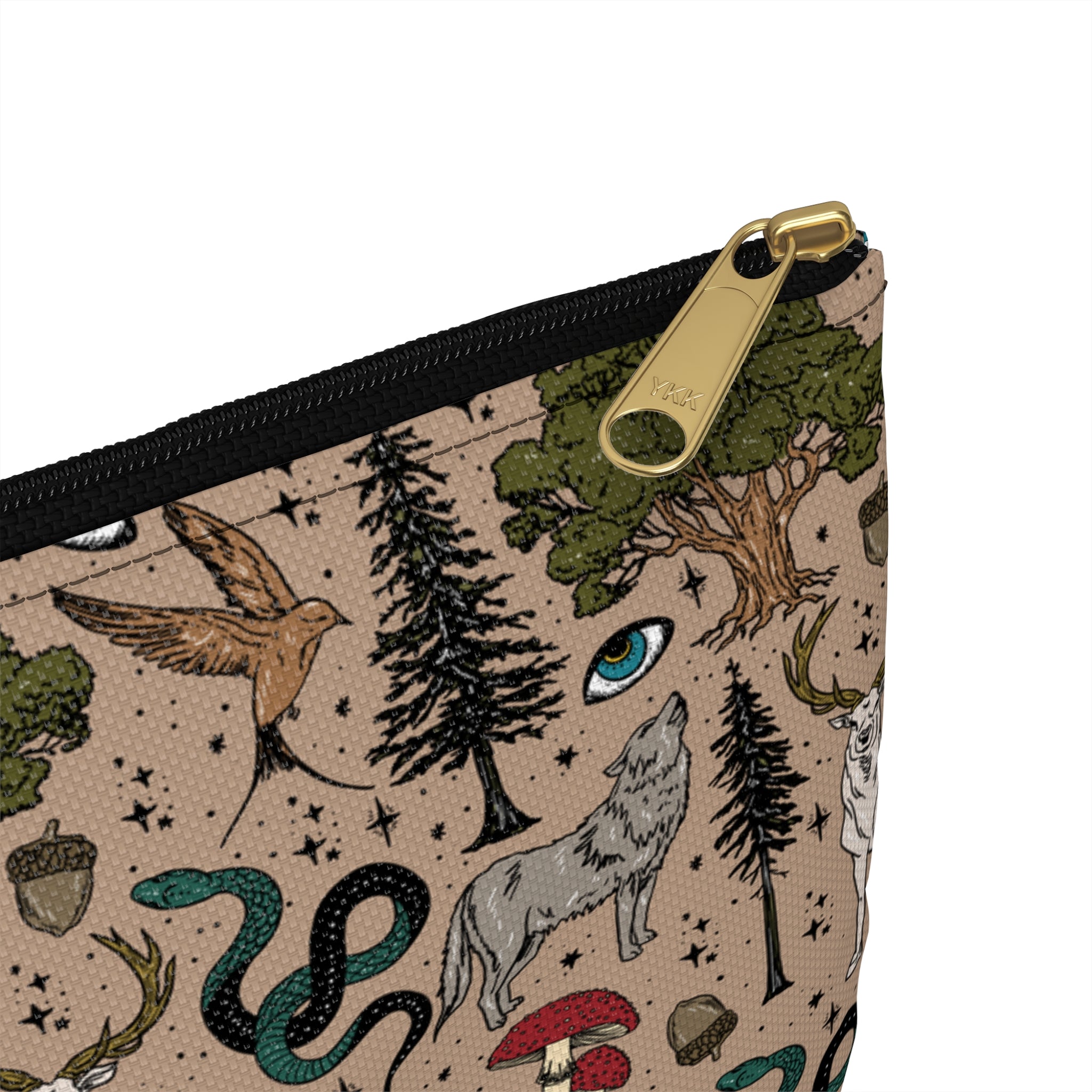 INTO THE WOODS // COSMETIC ZIP POUCH