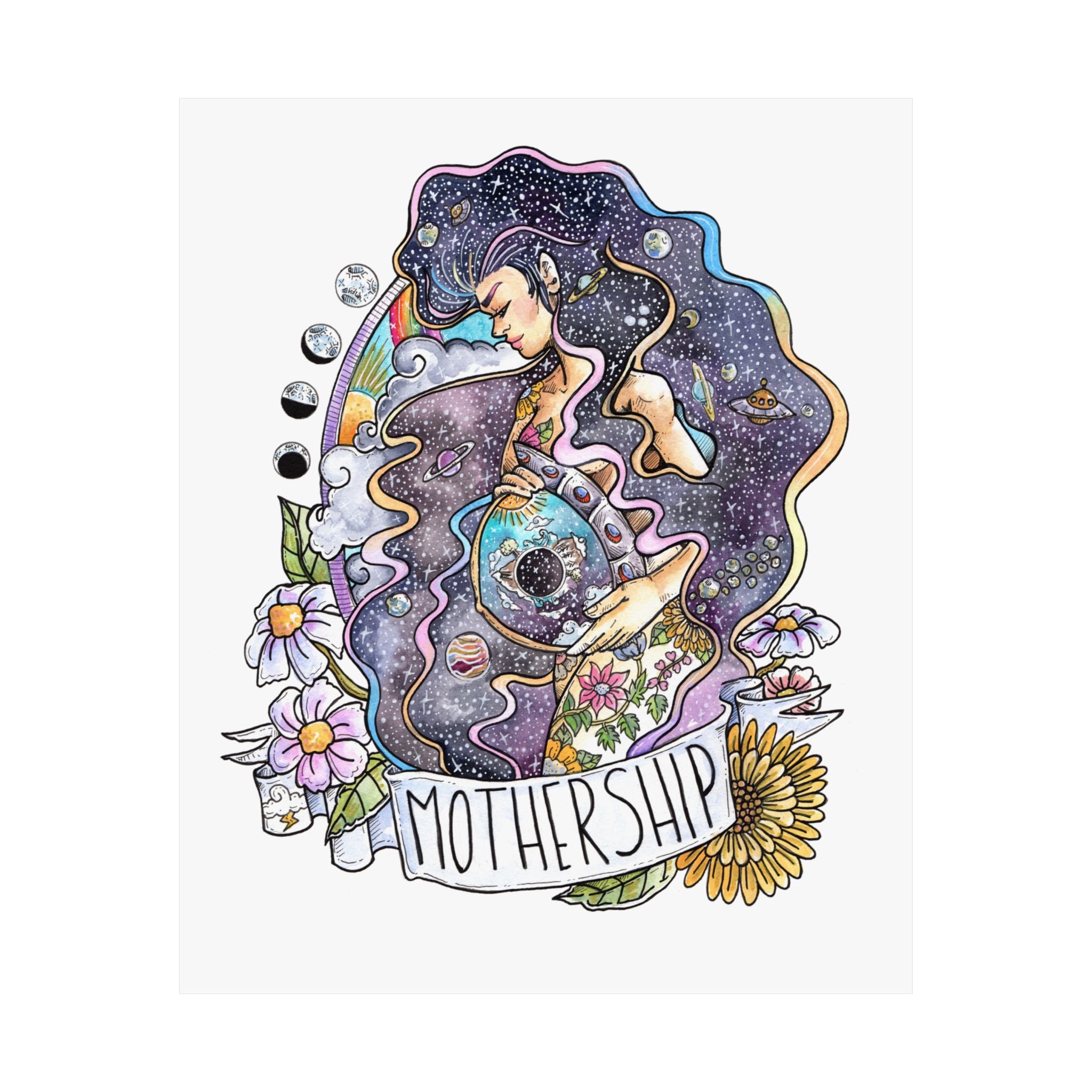 MOTHERSHIP // MATTE POSTER PRINT