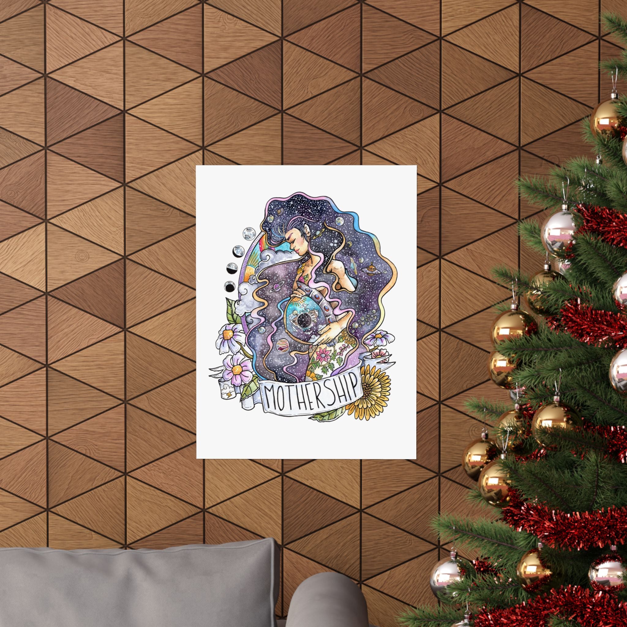 MOTHERSHIP // MATTE POSTER PRINT