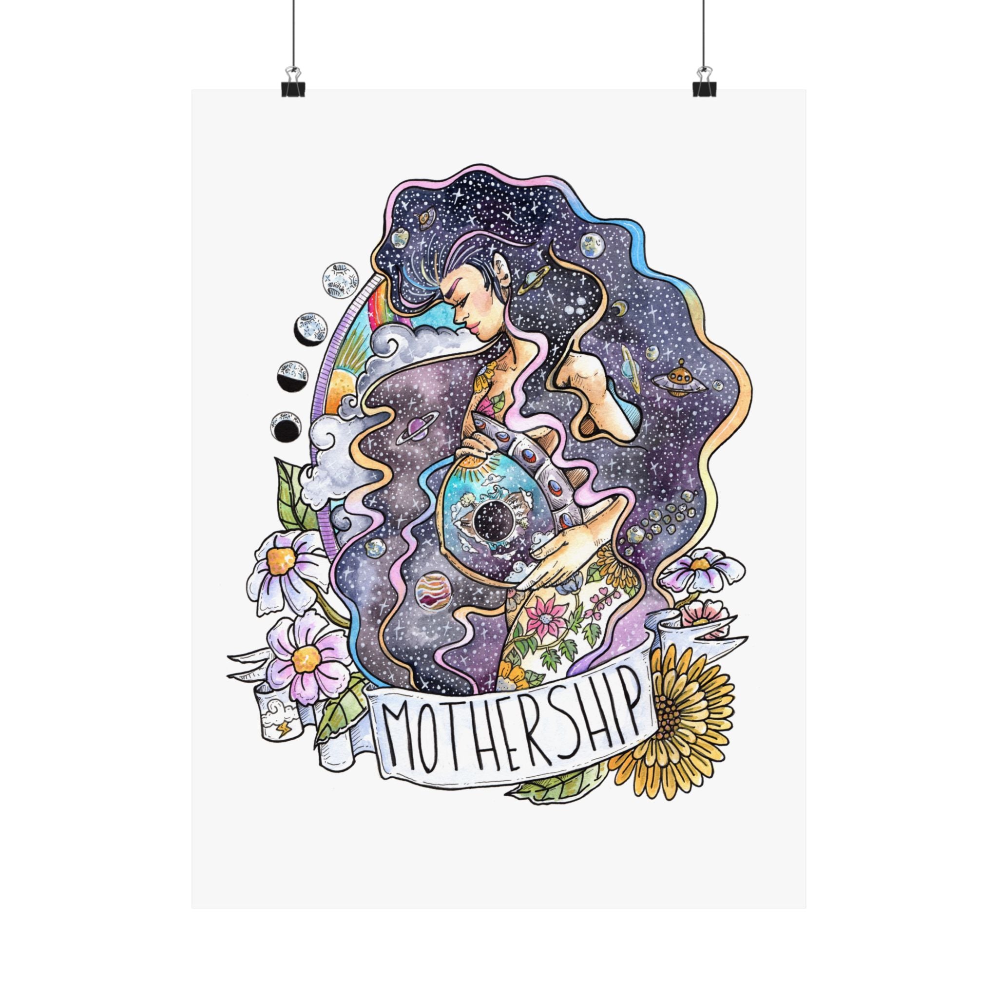 MOTHERSHIP // MATTE POSTER PRINT