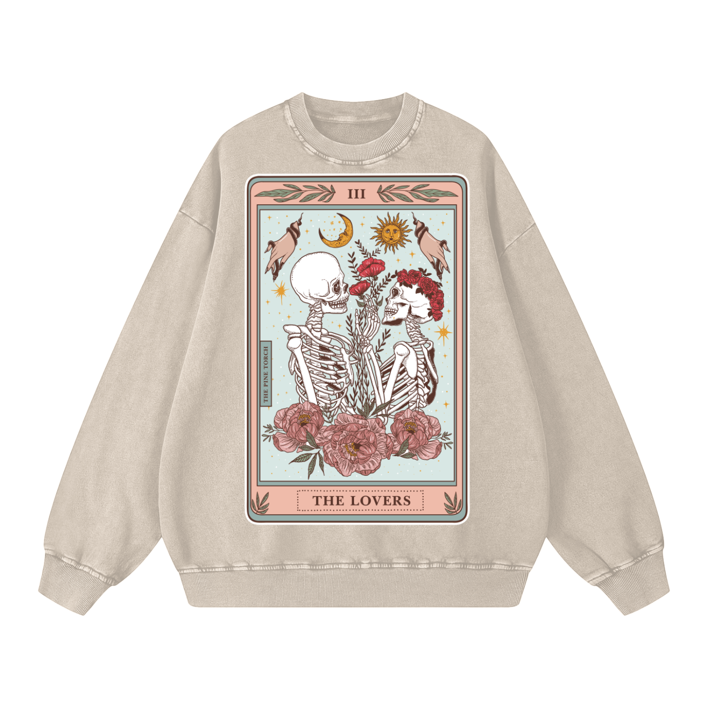 The Lovers // Snow Washed Oversized Sweatshirt