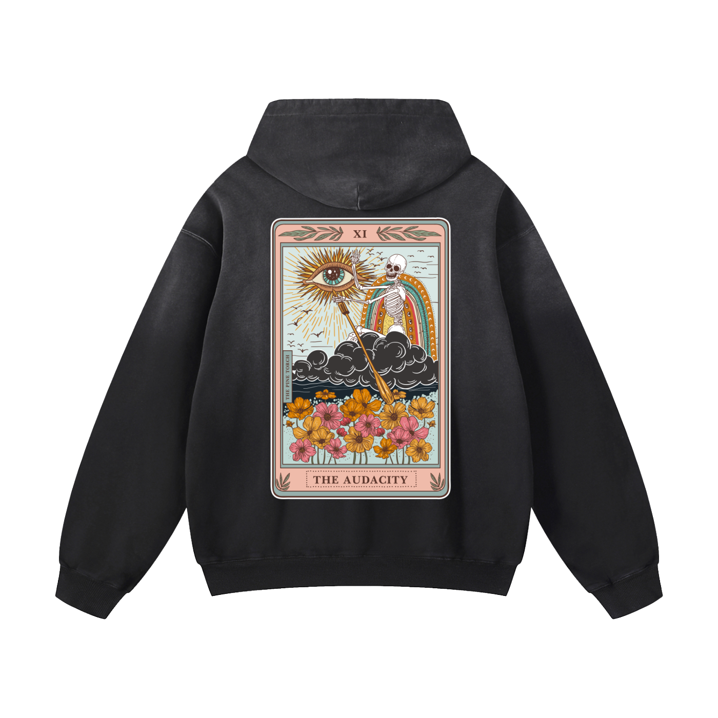 The Audacity // Heavyweight Sunfade Oversized Hoodie