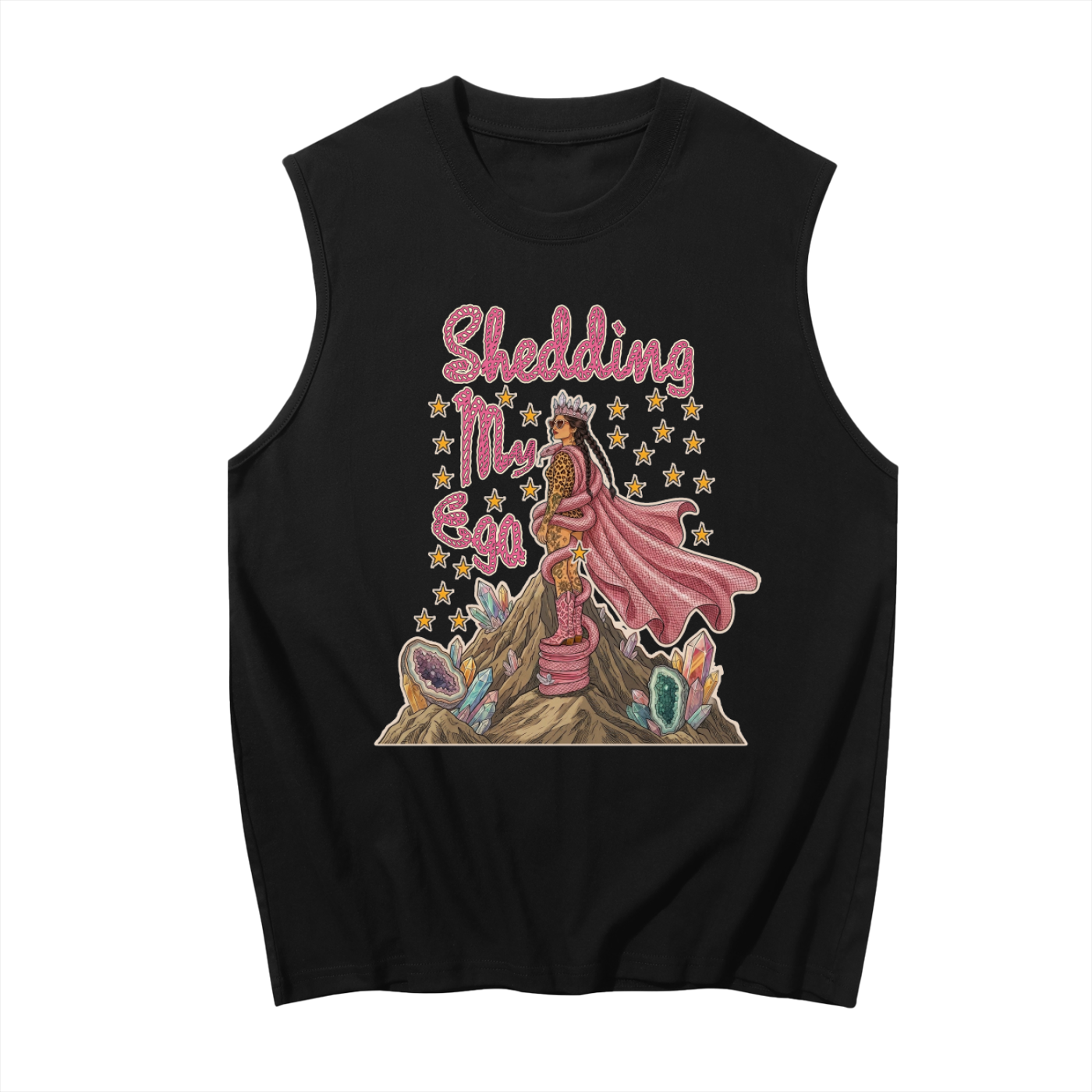 Shedding My Ego // Unisex Boxy Tank
