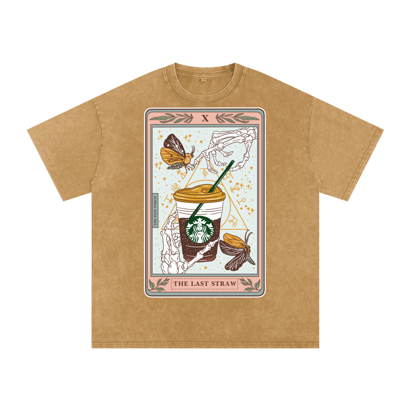 The Last Straw // Snow Washed Oversized Cotton T-Shirt