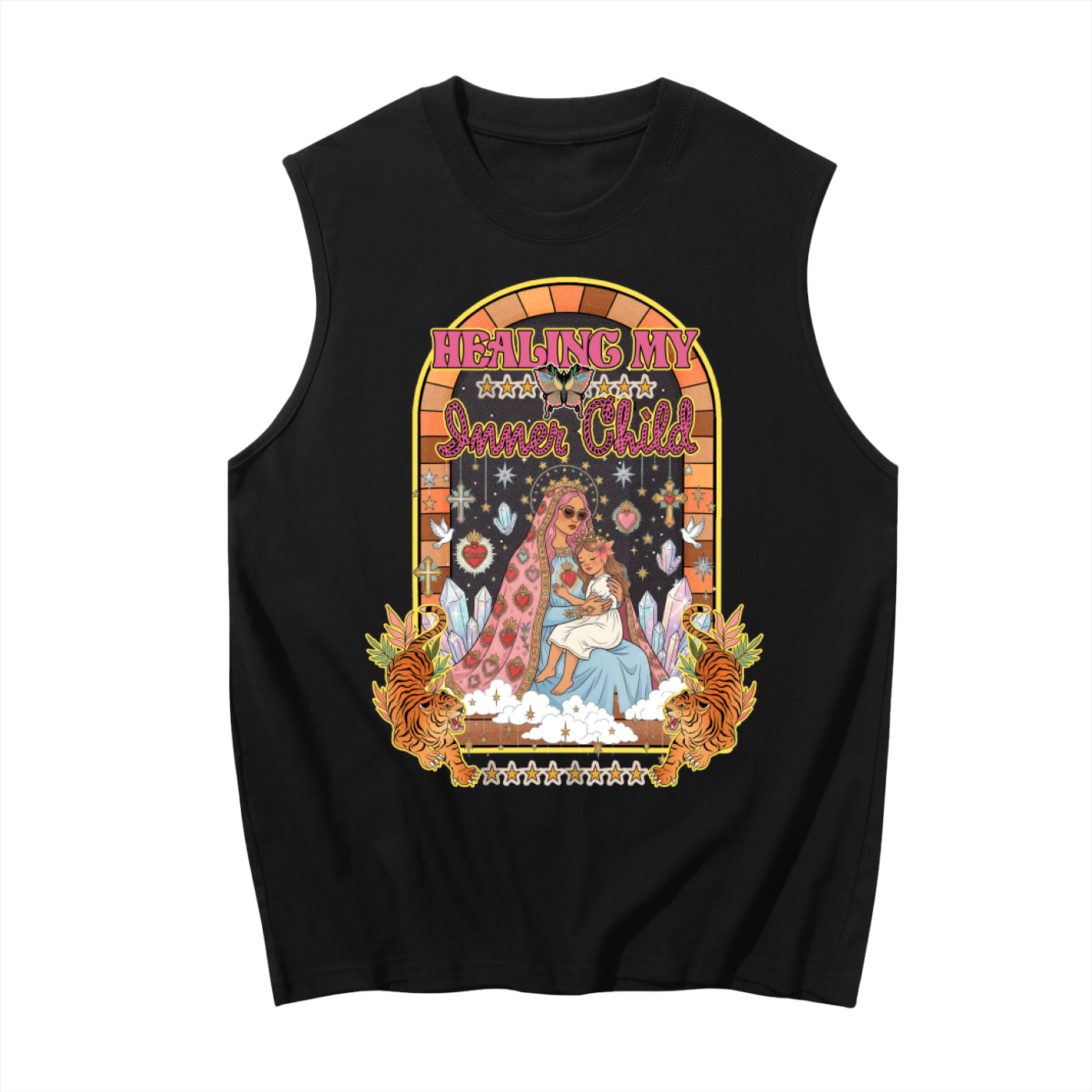 Healing My Inner Child // Unisex Boxy Tank