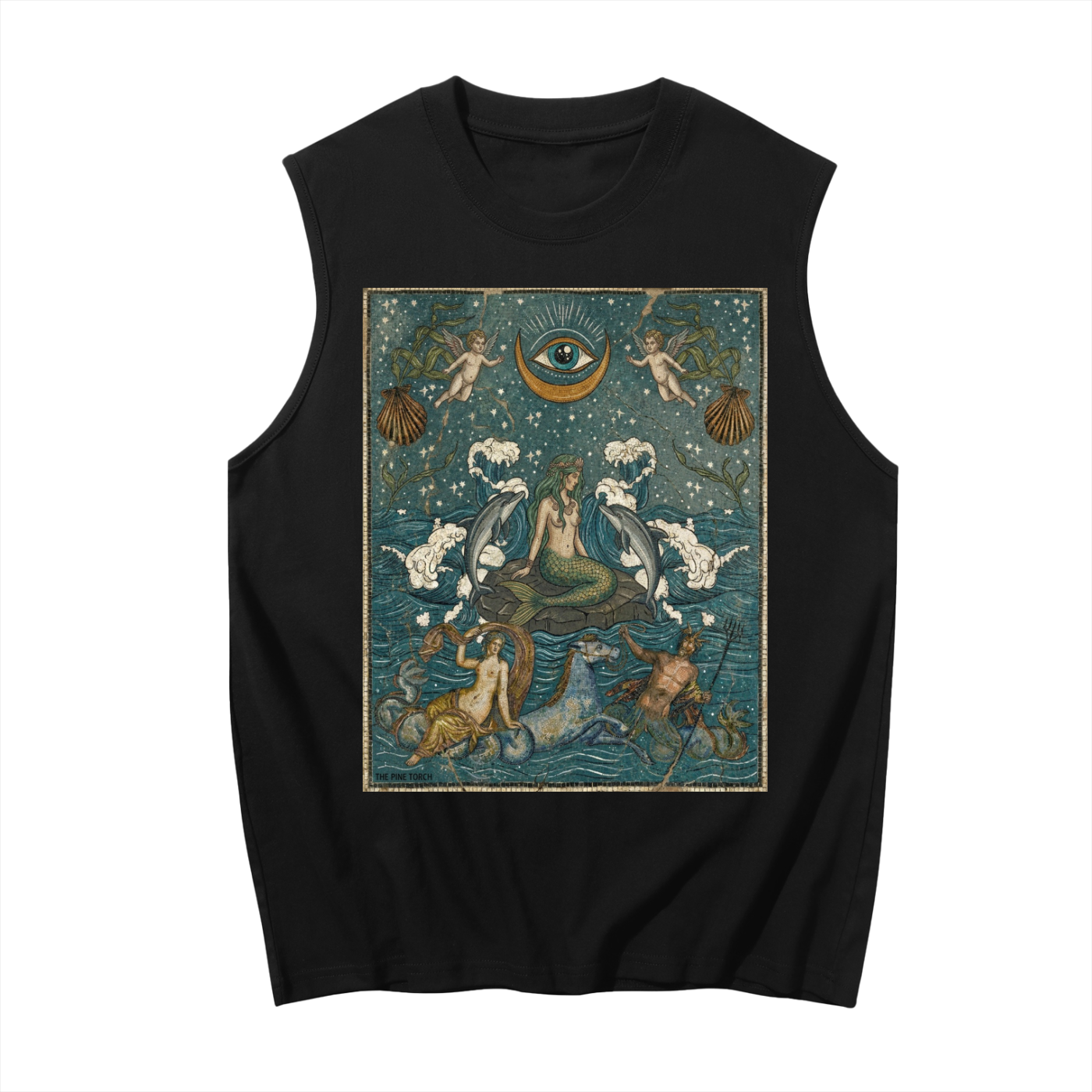 Sea Ménagère // Unisex Boxy Cotton Tank