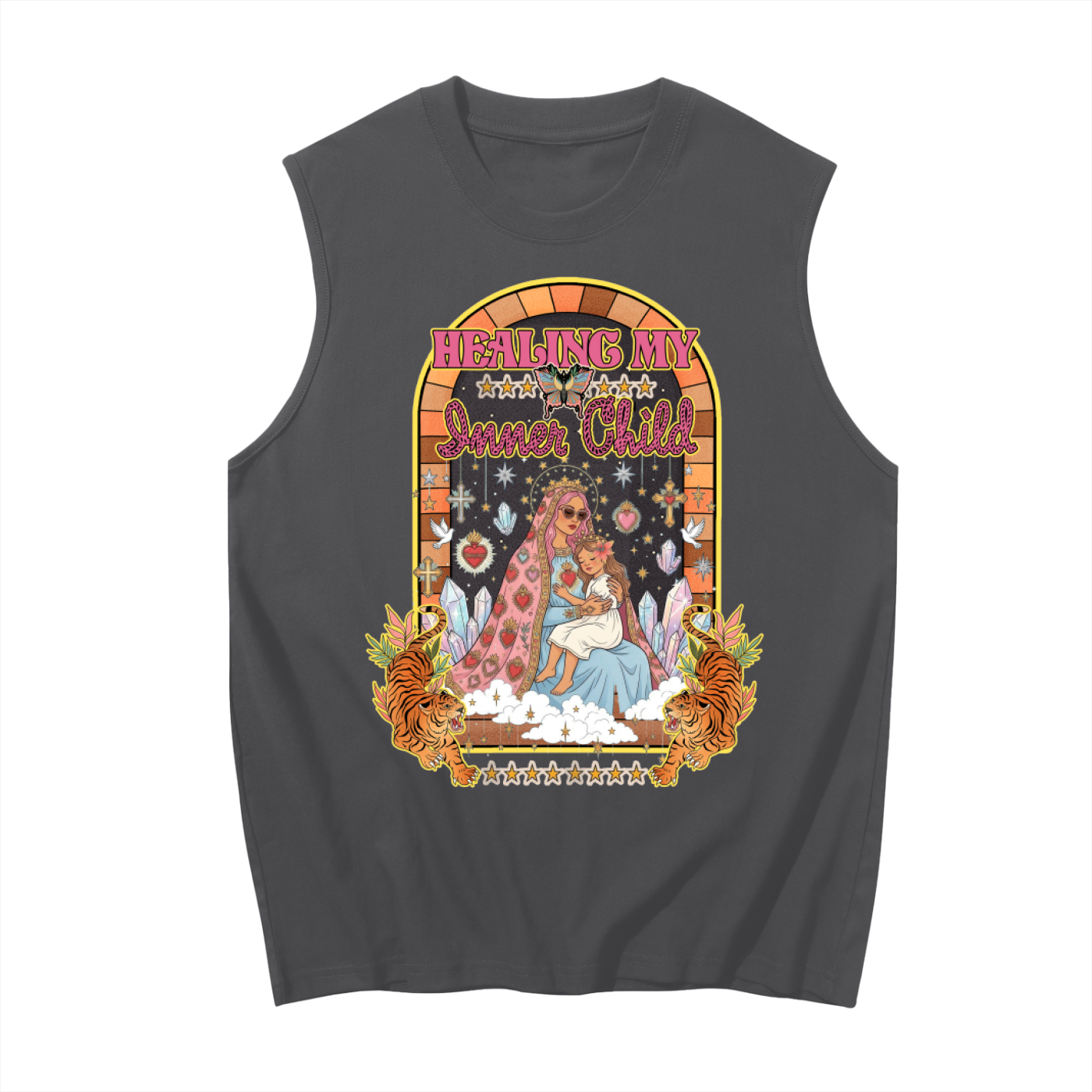 Healing My Inner Child // Unisex Boxy Tank