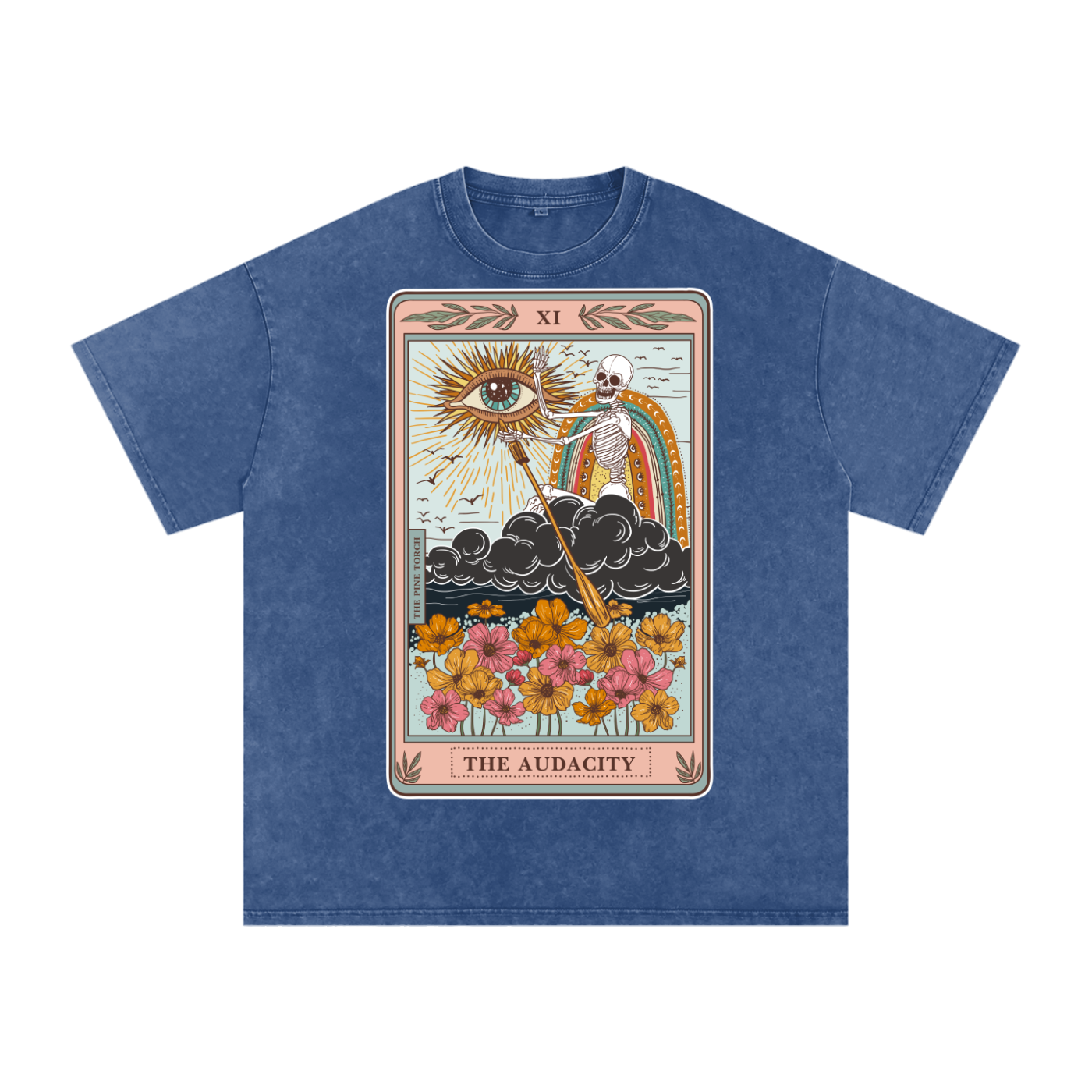 The Audacity // Snow Washed Oversized Cotton T-Shirt