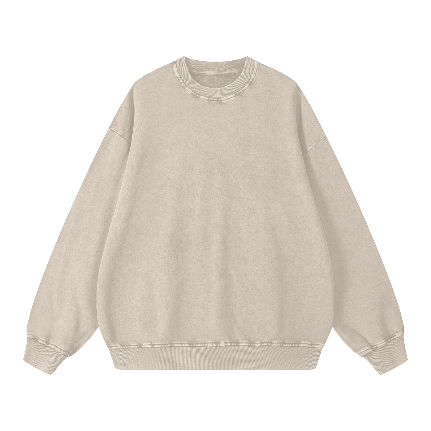 It's Always Darkest Before Dawn // Snow Washed Oversized Sweatshirt