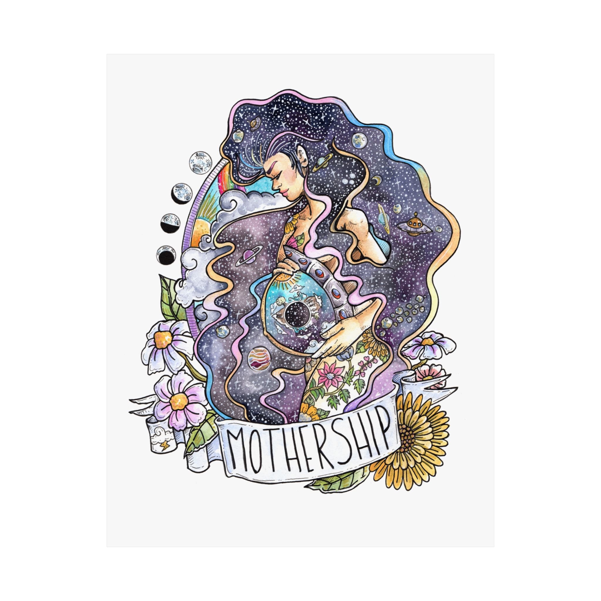 MOTHERSHIP // MATTE POSTER PRINT